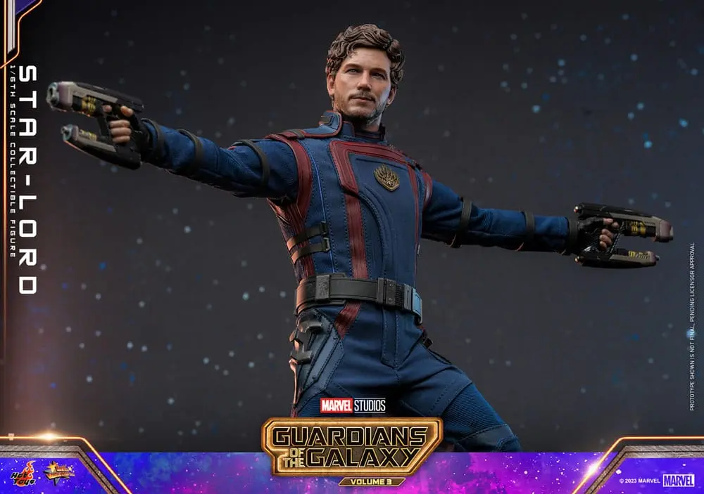 Guardians of the Galaxy Vol. 3 Movie Masterpiece Figurina de acțiune 1/6 Star-Lord 31 cm poza produsului