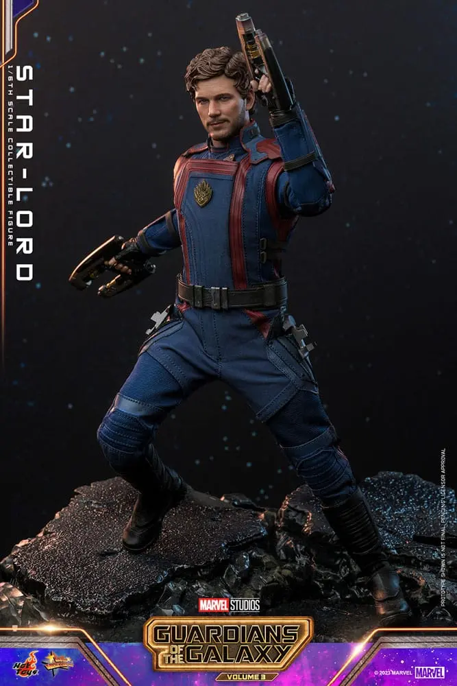 Guardians of the Galaxy Vol. 3 Movie Masterpiece Figurina de acțiune 1/6 Star-Lord 31 cm poza produsului