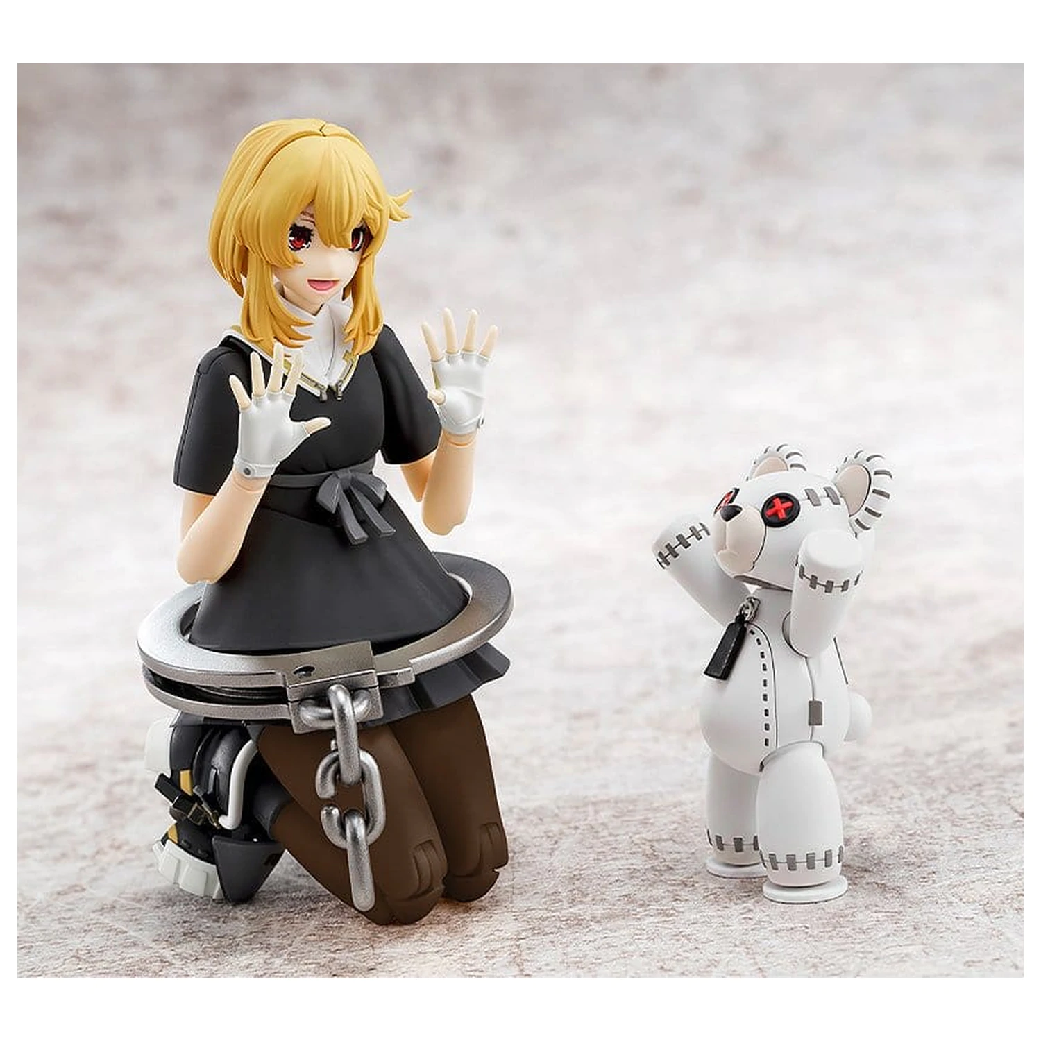 Guilty Gear Strive Set Model din plastic Bridget Articulated Black Color Ver. 14 cm poza produsului