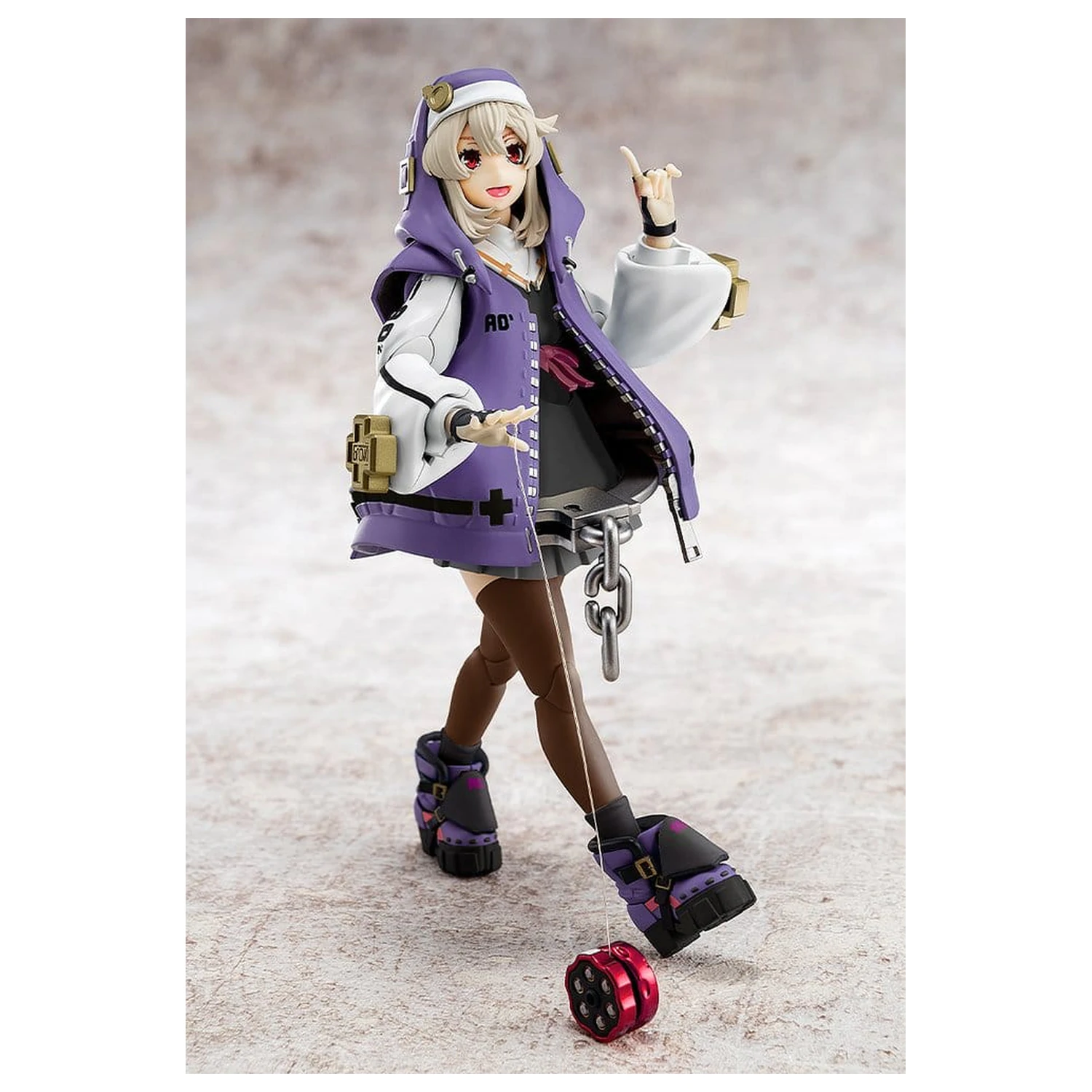 Guilty Gear Strive Set Model din Plastic Bridget Articulat Culoare Mov Versiunea 14 cm poza produsului