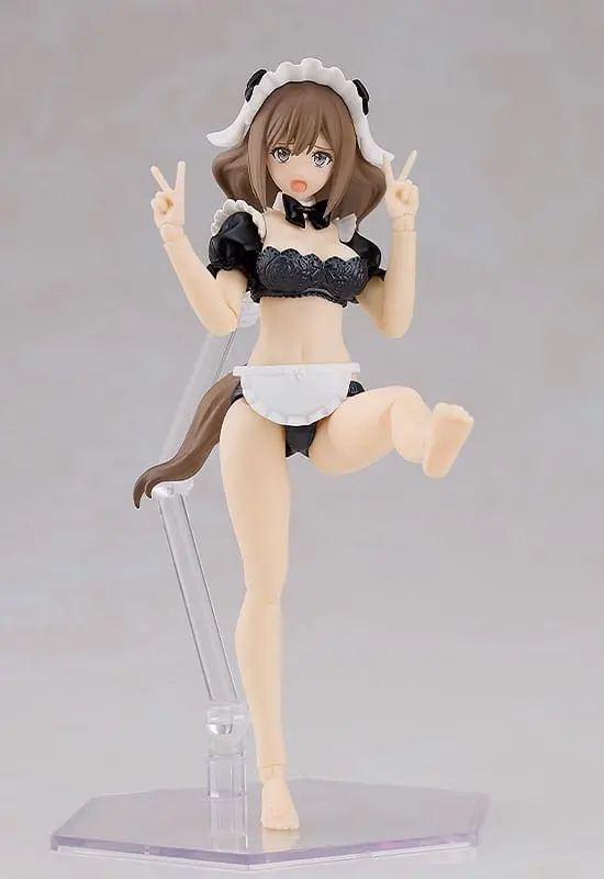 Guilty Princess Model Kit din plastic PLAMAX GP-07 Underwear Body Girl Ran & Jelly: Maid Ver. Set 16 cm poza produsului