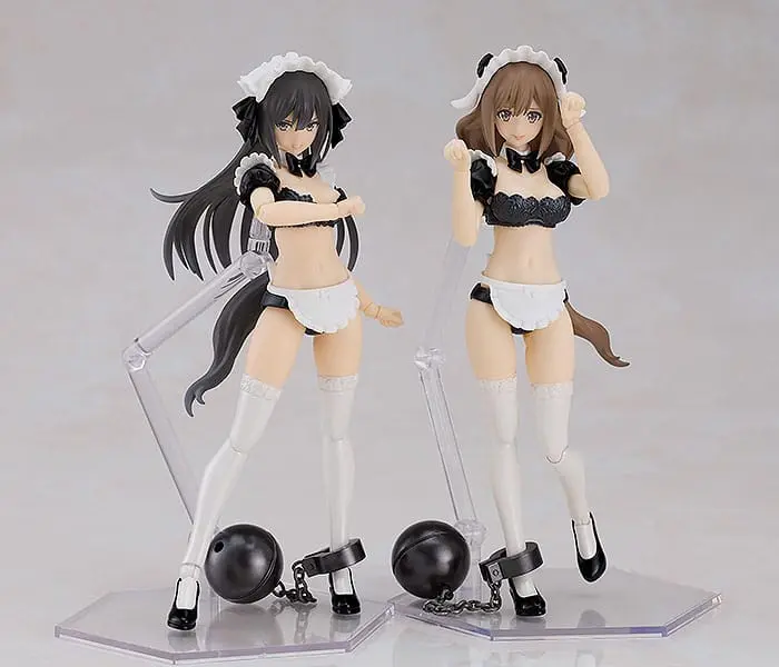 Guilty Princess Model Kit din plastic PLAMAX GP-07 Underwear Body Girl Ran & Jelly: Maid Ver. Set 16 cm poza produsului