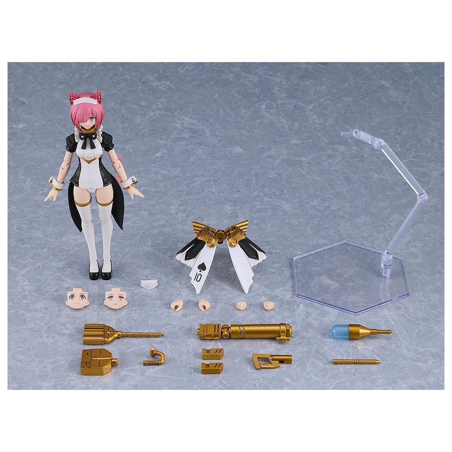 Guilty Princess Plastic Model Kit PLAMAX GP-12 Maidroid Rosalie 16 cm poza produsului