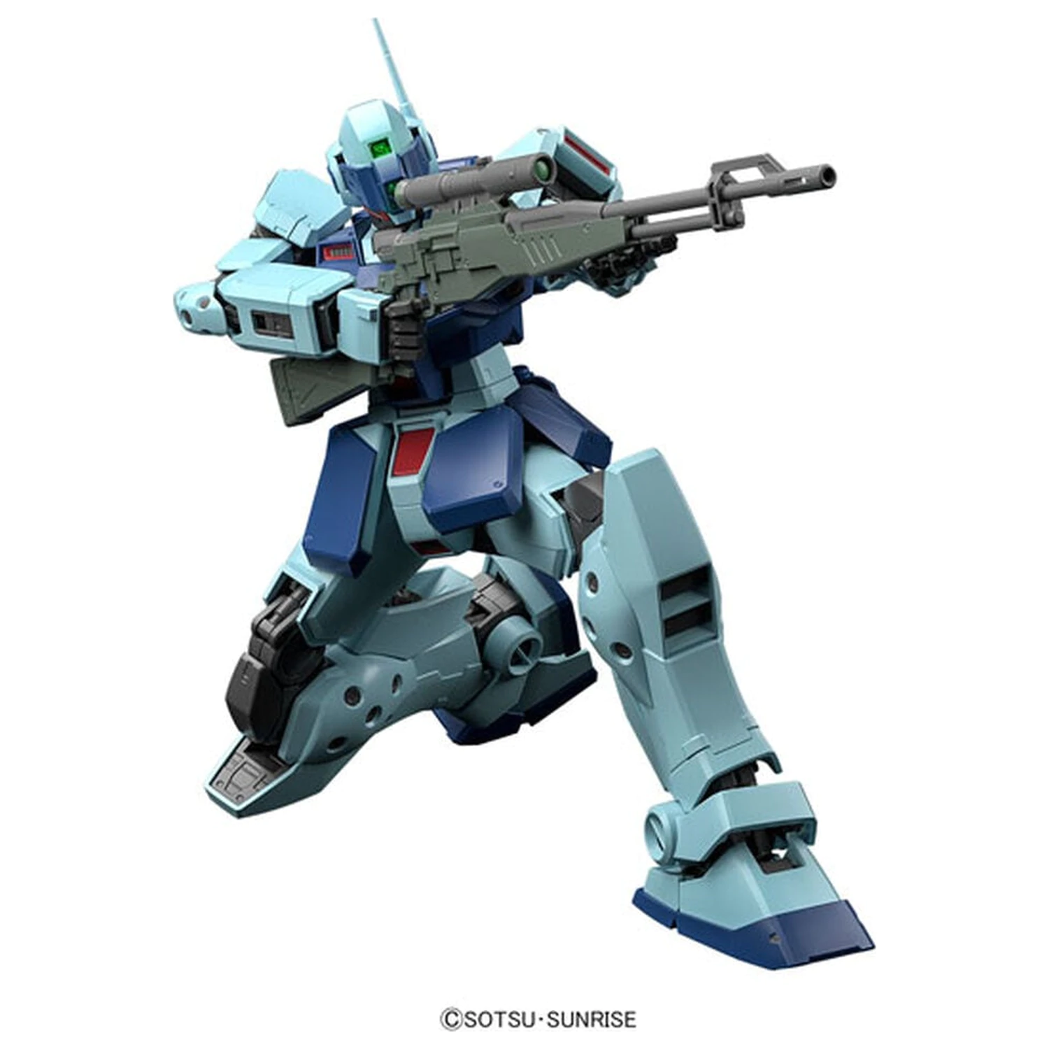 Gundam 0080 War in the Pocket RGM-79SP GM Sniper II Mobile Suit Set model MG 1/100 poza produsului