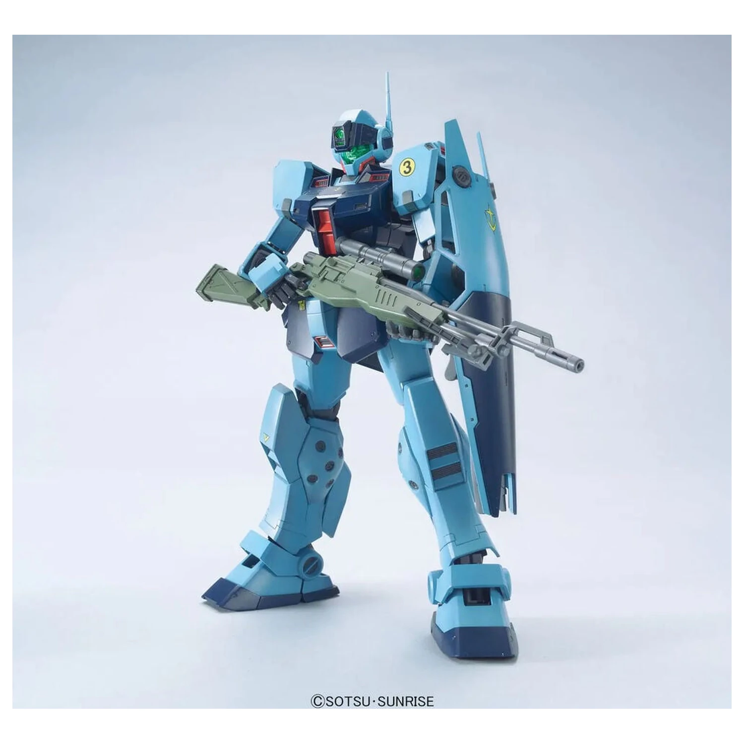 Gundam 0080 War in the Pocket RGM-79SP GM Sniper II Mobile Suit Set model MG 1/100 poza produsului