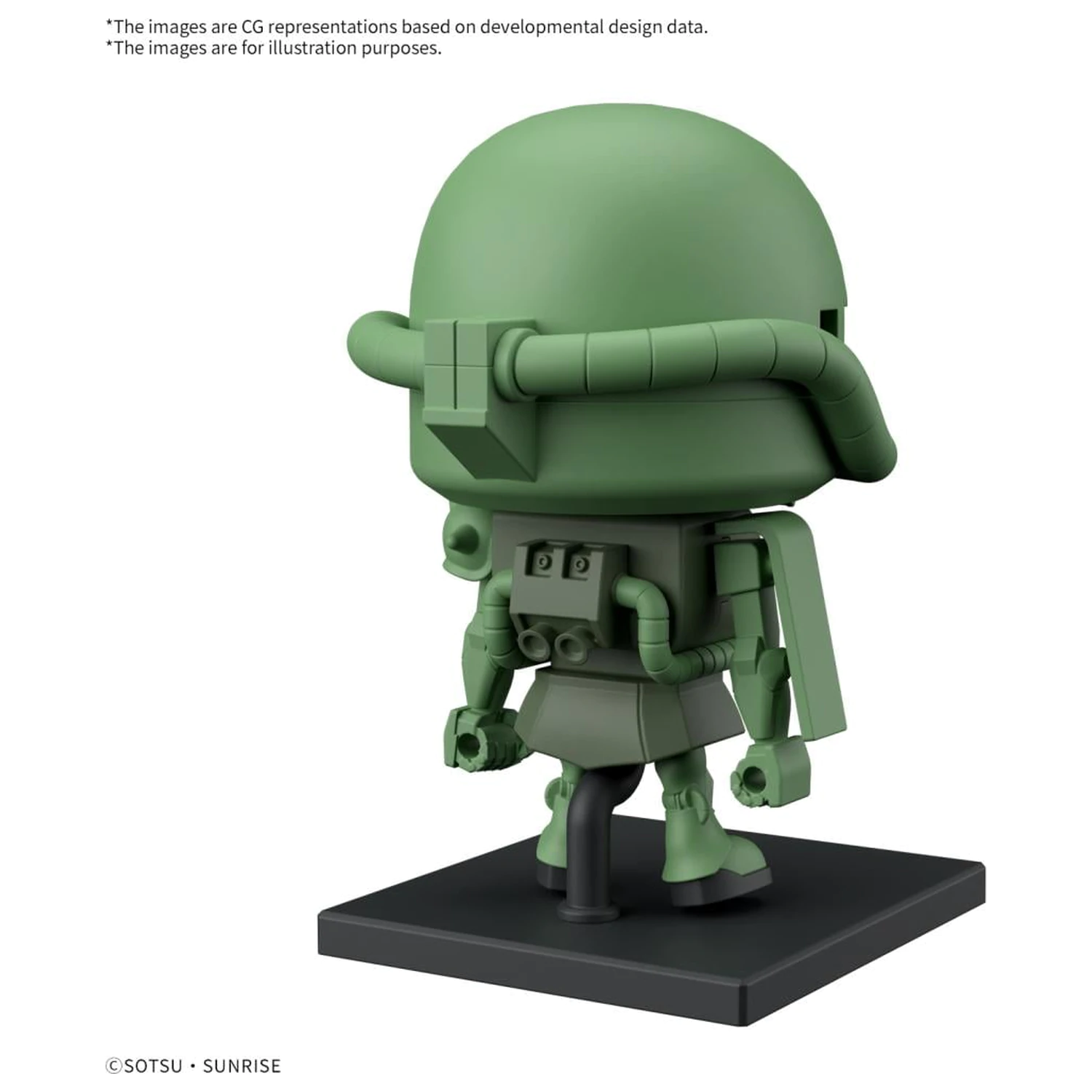 Gundam 1/1 Zakupla-Kun DX Set (Cu Rama) Kit de Model poza produsului