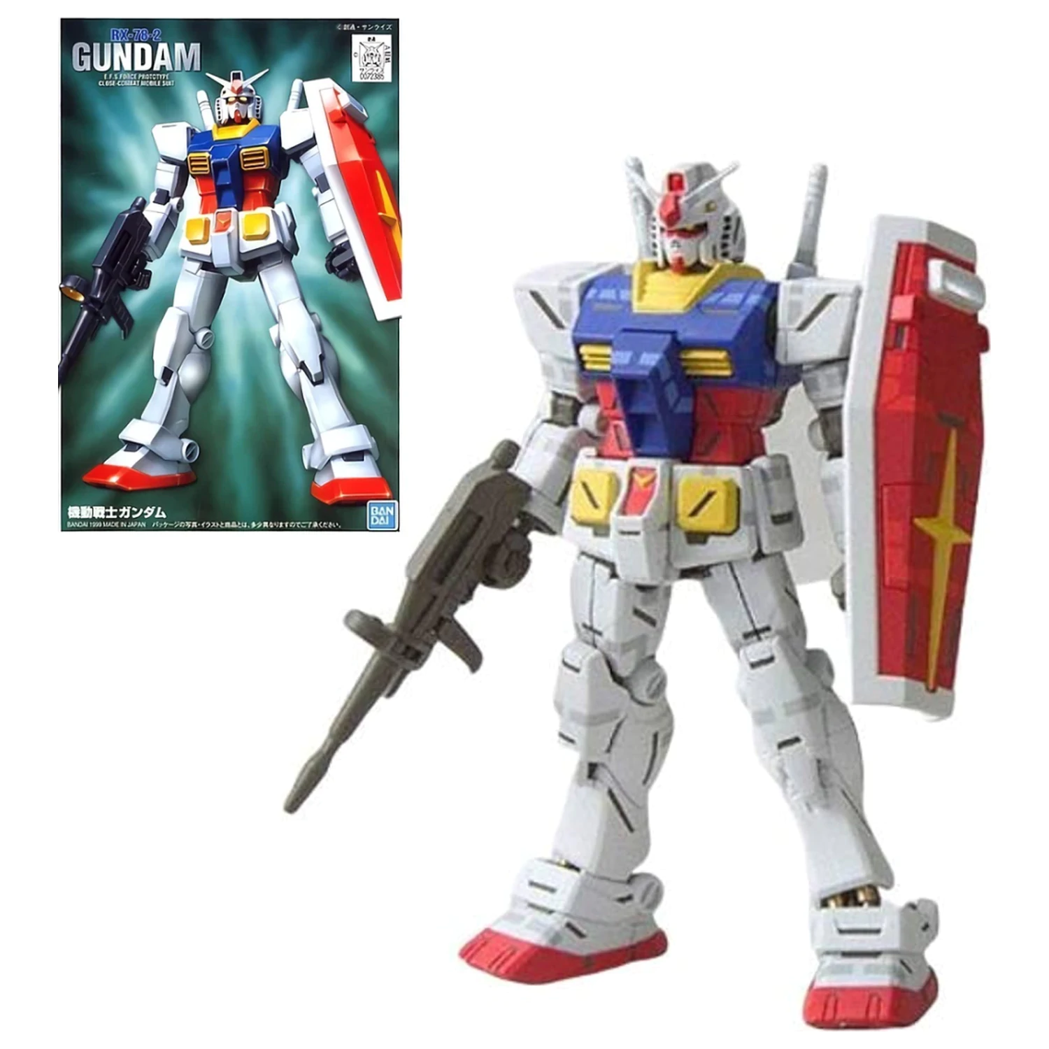 Gundam 1/144 FG Gundam Kit Model 13cm poza produsului