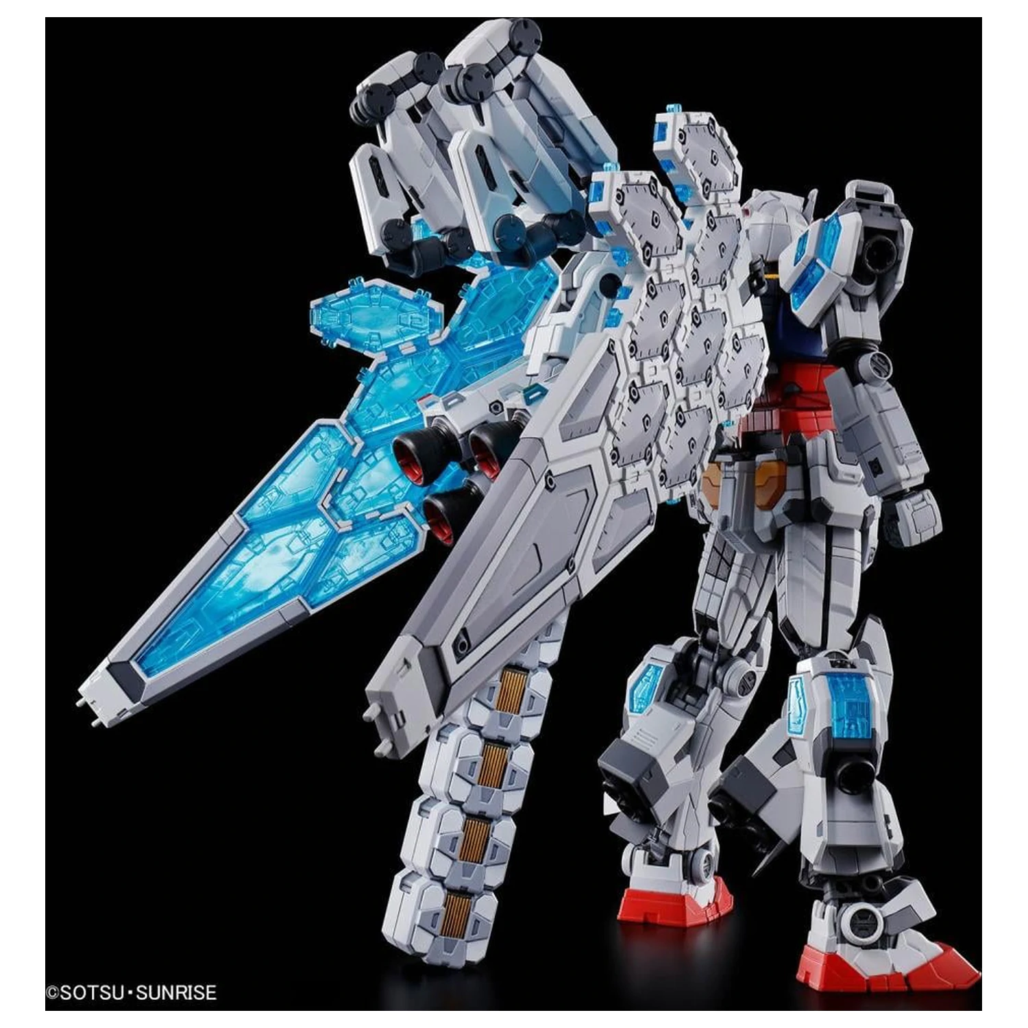 Gundam 1/144 RX-78F00/E (EX-001 G.L.R.S.S.) trusa model chimic poza produsului