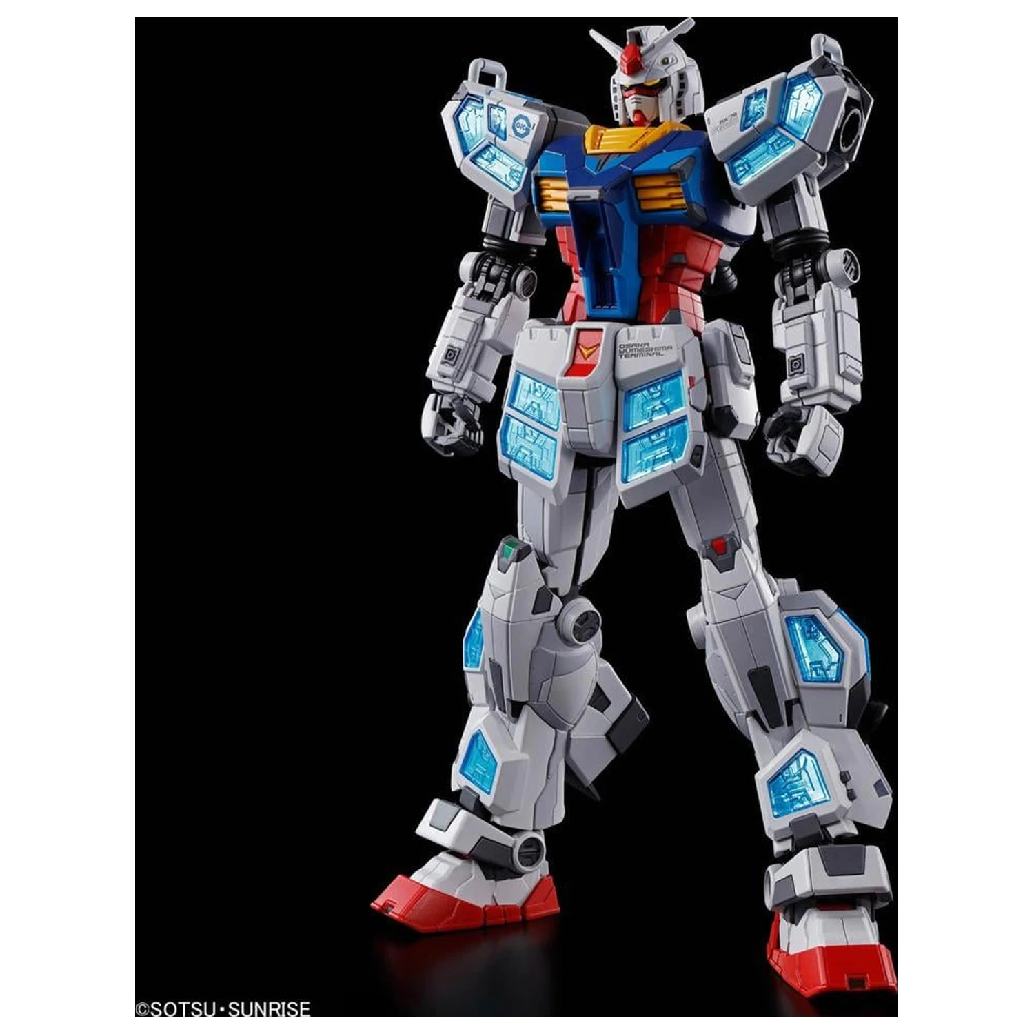Gundam 1/144 RX-78F00/E (EX-001 G.L.R.S.S.) trusa model chimic poza produsului