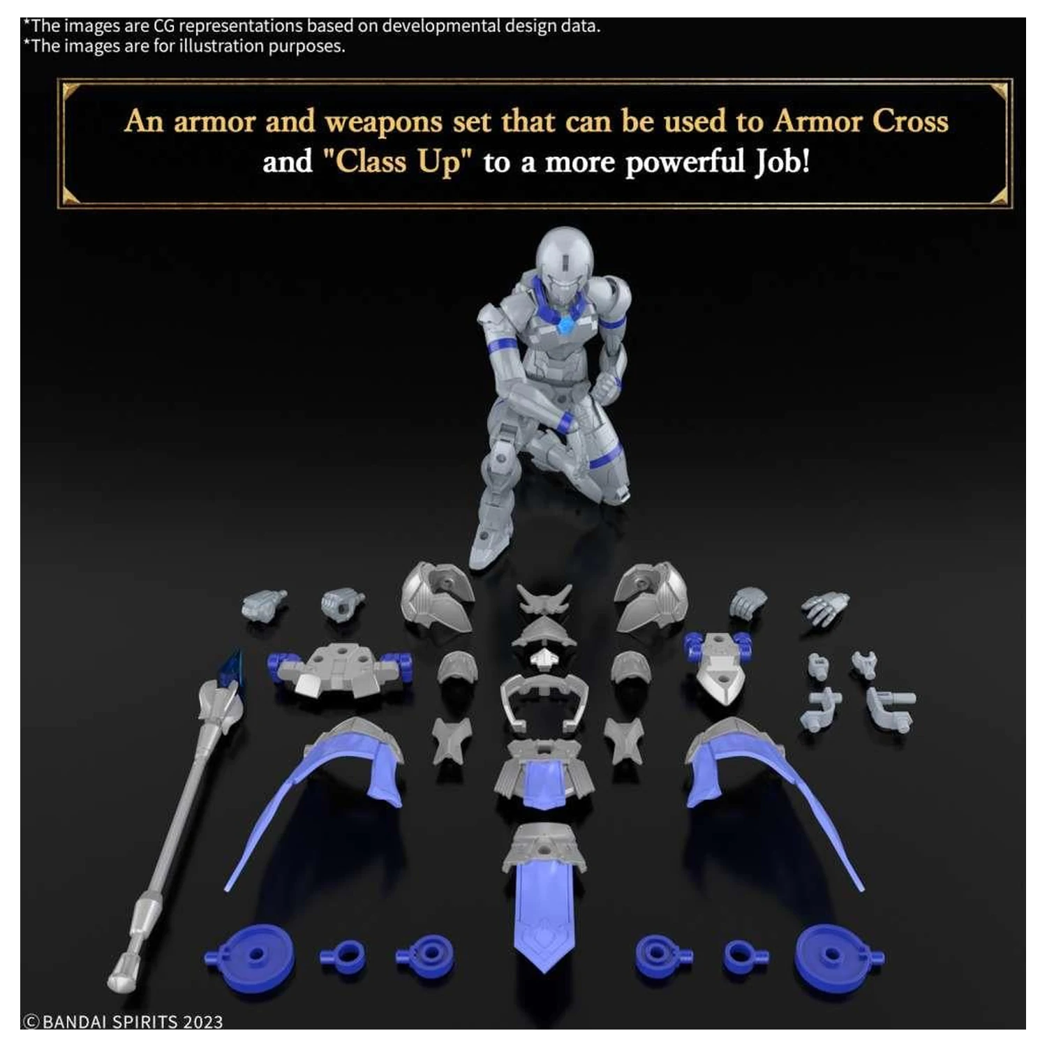 Gundam 30MF Liber Priest kit model poza produsului