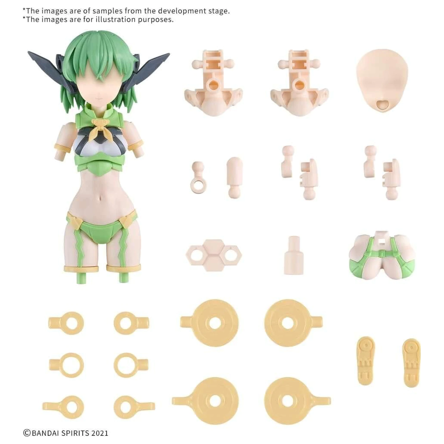 Gundam 30MS Option Set Piese 16 Model Kit poza produsului
