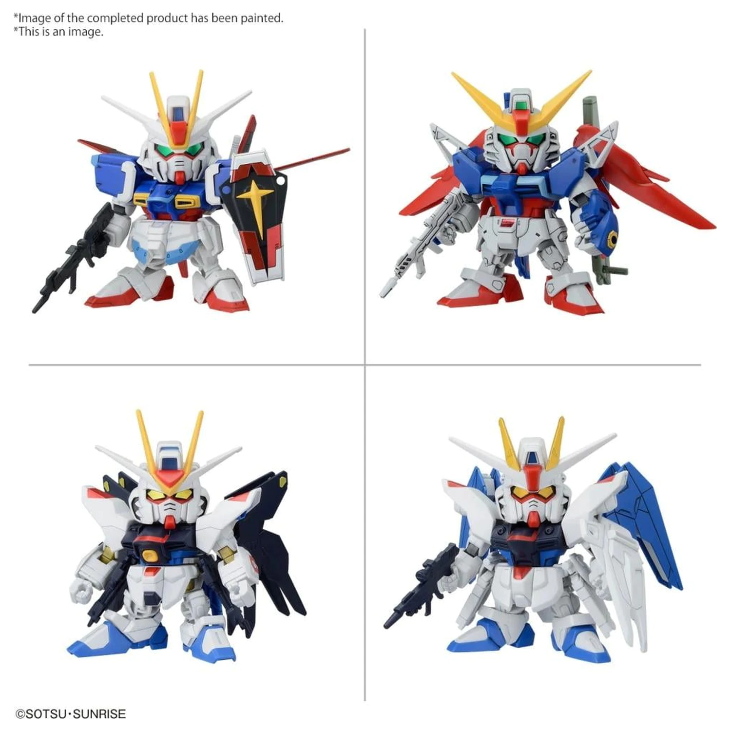 GUNDAM BB Senshi CE Battle of Destiny Set Kit model poza produsului