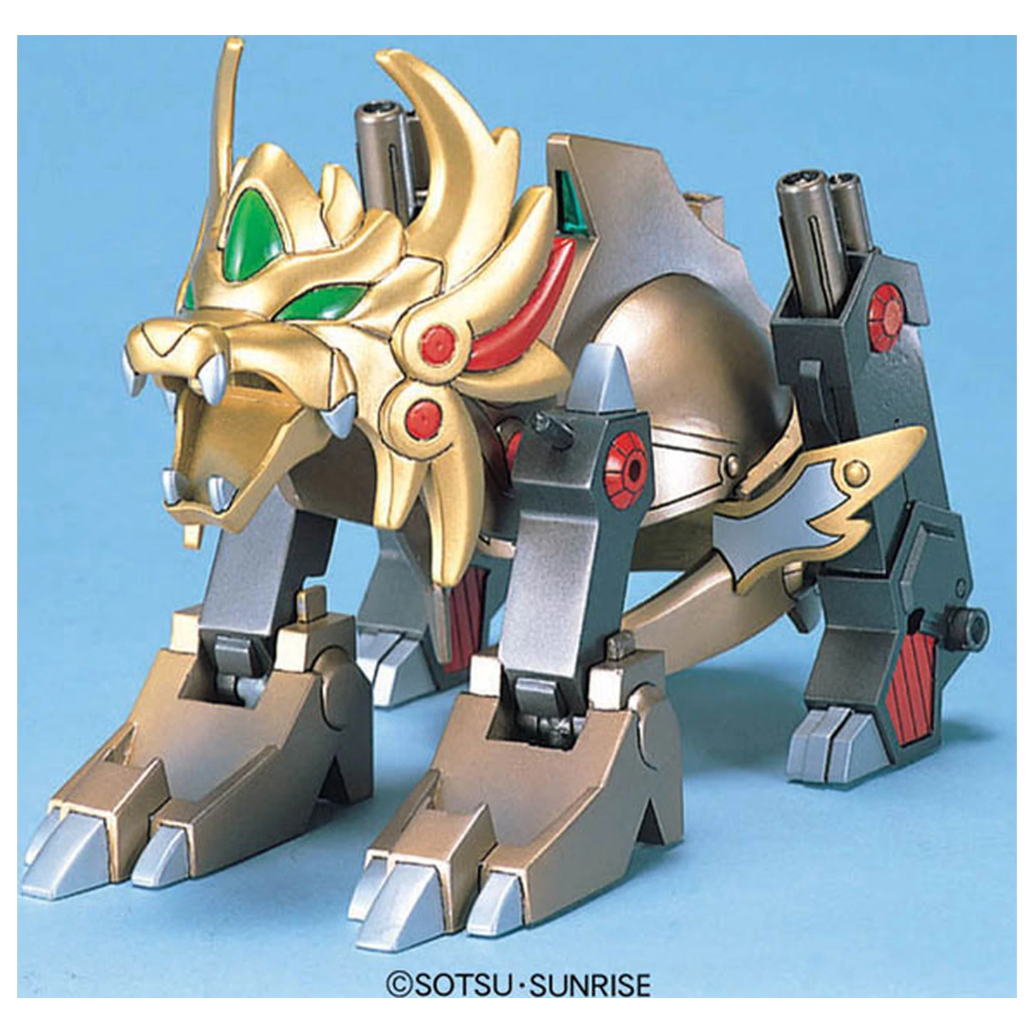 GUNDAM BB167 Kijin Daisyougun Shiryuhou "Kirahagane Gok" kit de model poza produsului