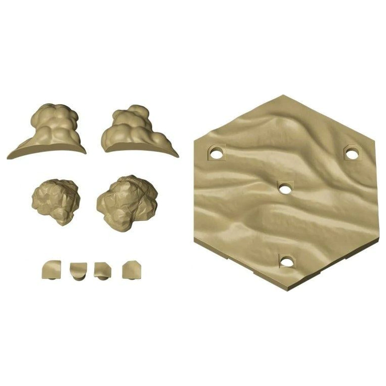 Gundam Customize Scene Base 02 Desert Version Set model poza produsului
