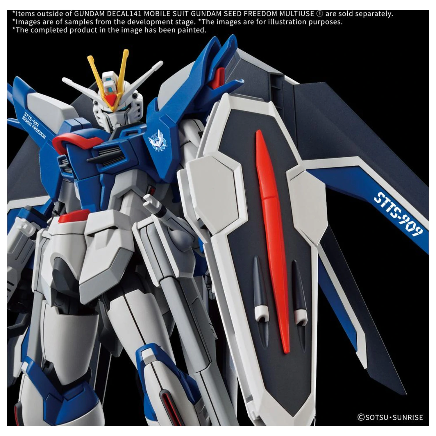 Gundam Decal 141 Gundam Seed Freedom Multiuse 1 Model Kit poza produsului
