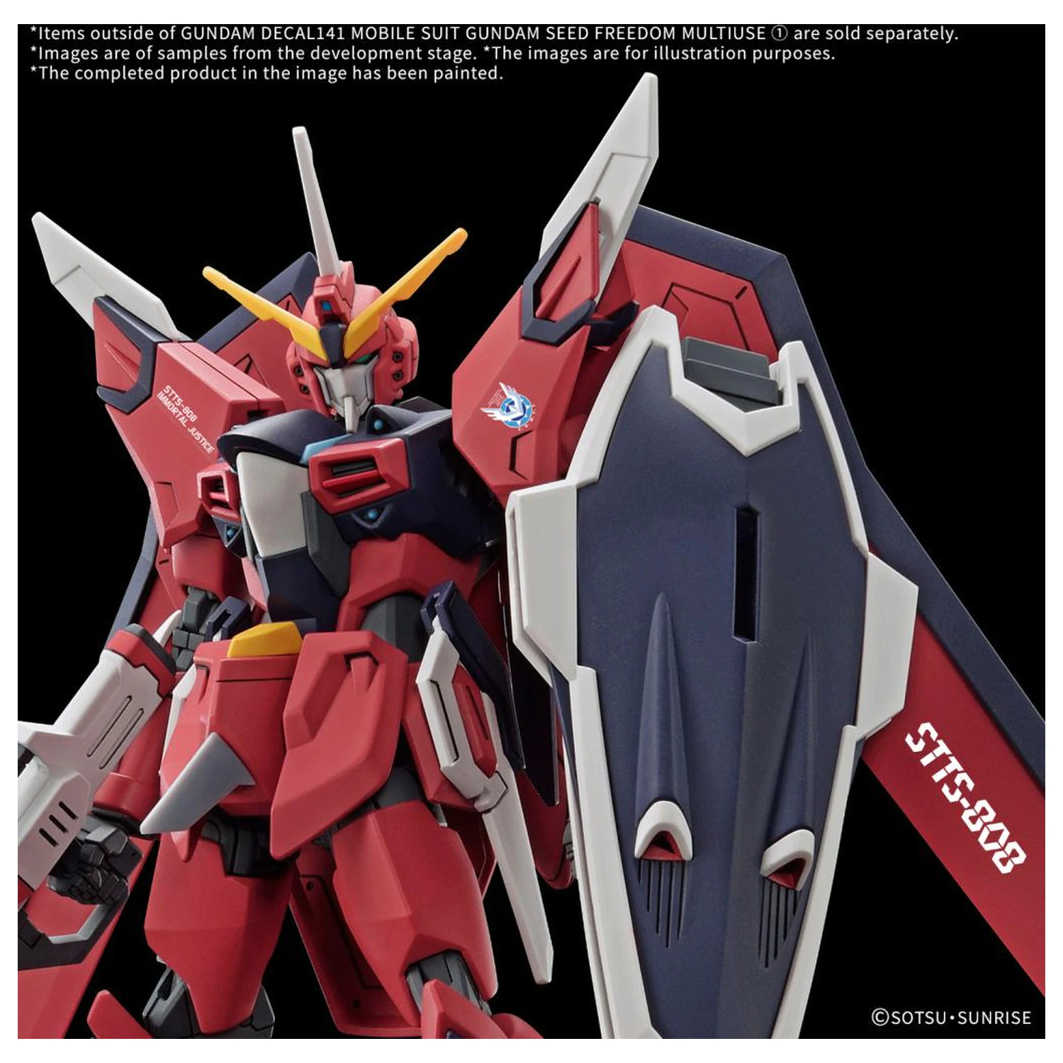 Gundam Decal 141 Gundam Seed Freedom Multiuse 1 Model Kit poza produsului