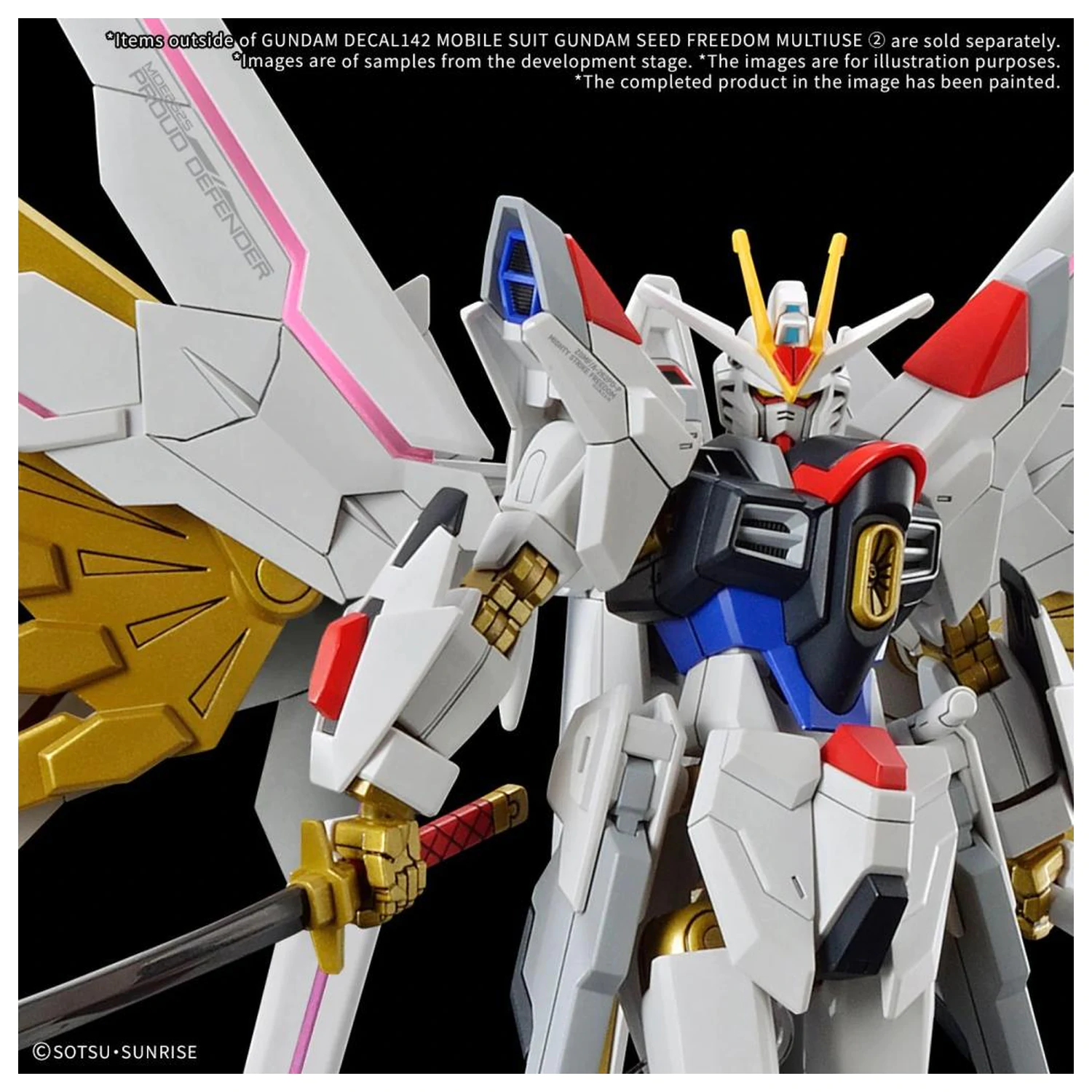 Gundam Decal 142 Gundam Seed Freedom Multiuse 2 Kit model poza produsului