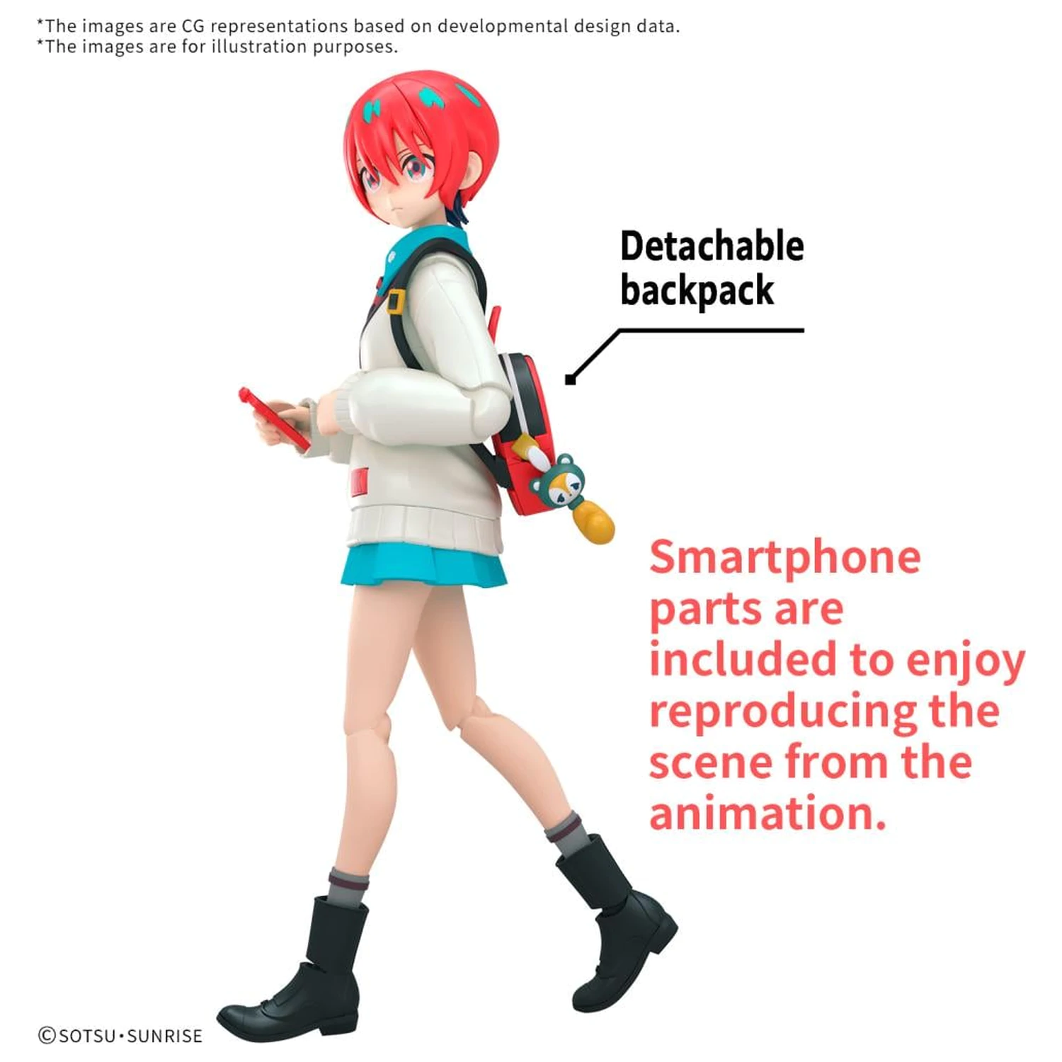 GUNDAM Figure-rise Standard Amate Yuzuriha GquuuuuuX Series poza produsului