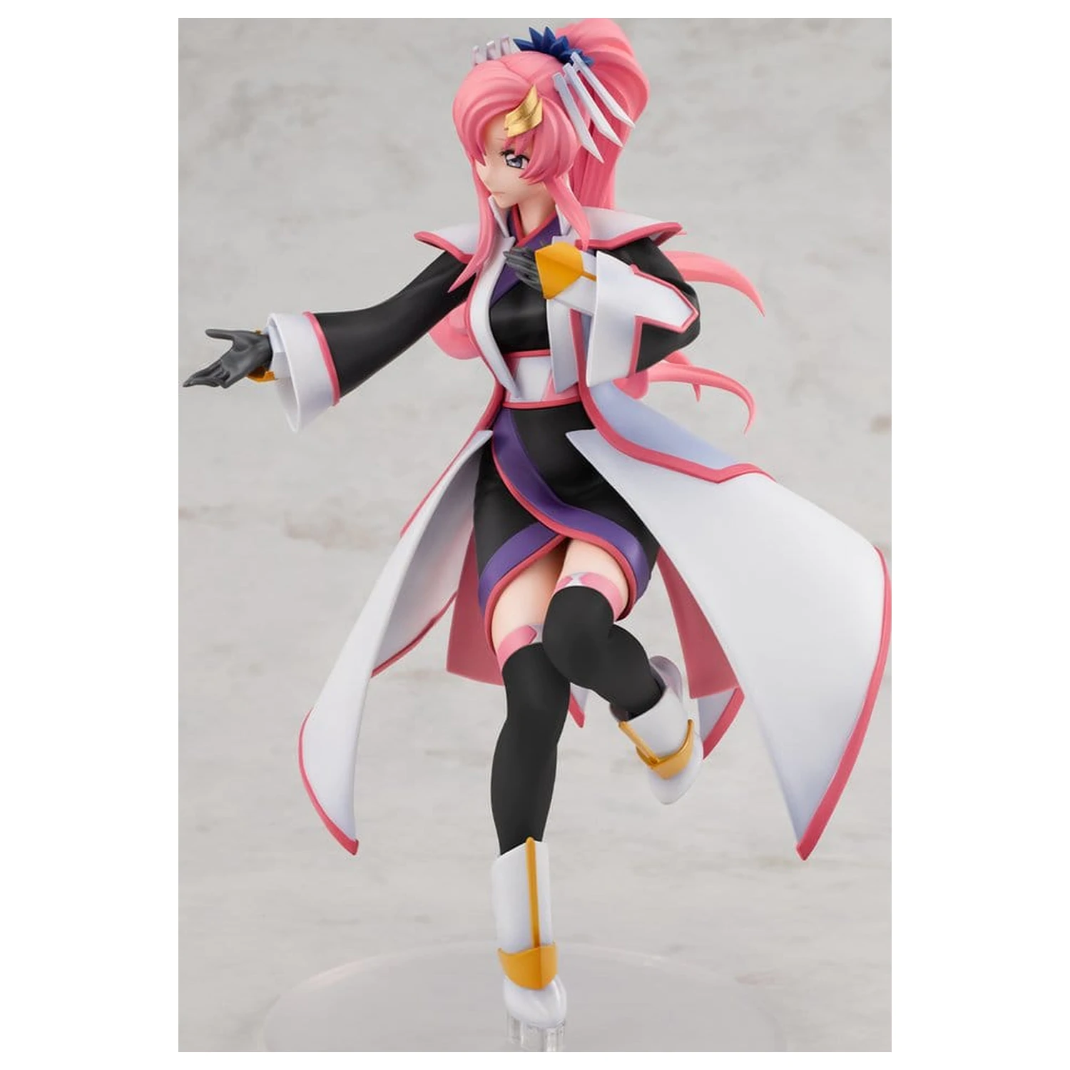 Figurina PVC Seria Gundam GGG (Gundam Girls Generation) Mobile Suit Gundam SEED FREEDOM Lacus Clyne Battle Surcoat Ver. 22 cm poza produsului