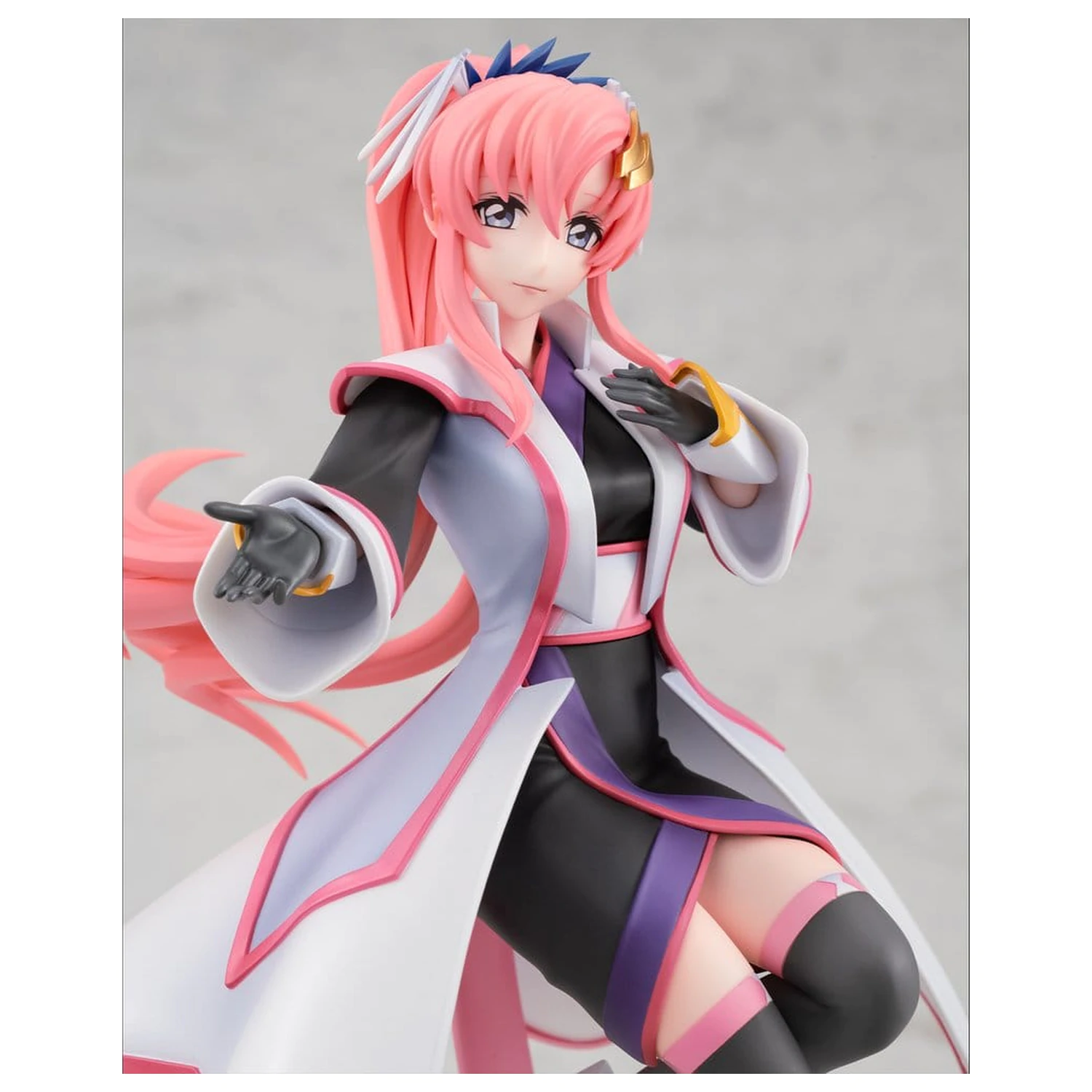 Figurina PVC Seria Gundam GGG (Gundam Girls Generation) Mobile Suit Gundam SEED FREEDOM Lacus Clyne Battle Surcoat Ver. 22 cm poza produsului