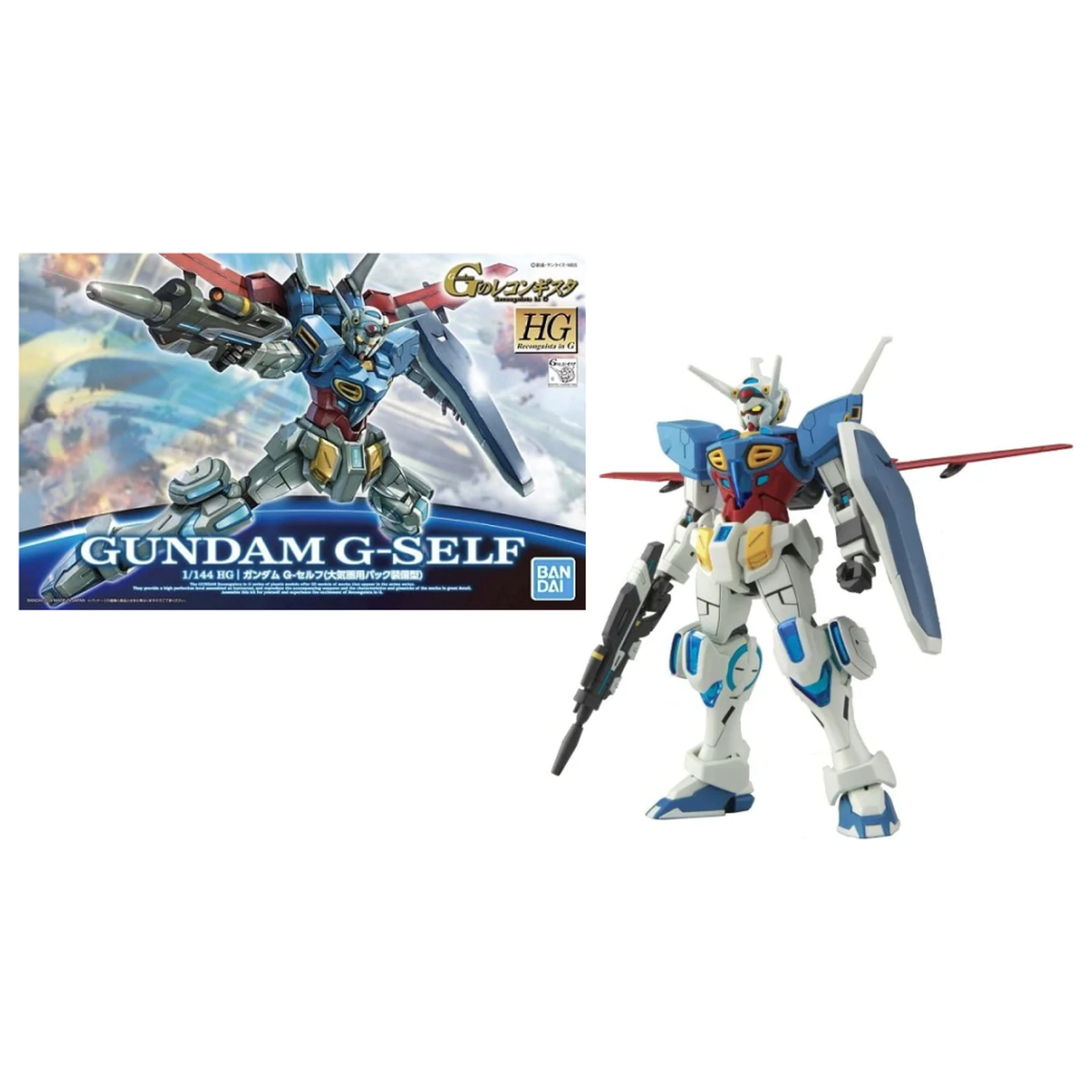 Gundam HG 1/144 Gundam G-Self Atmospheric Pack Kit de model poza produsului