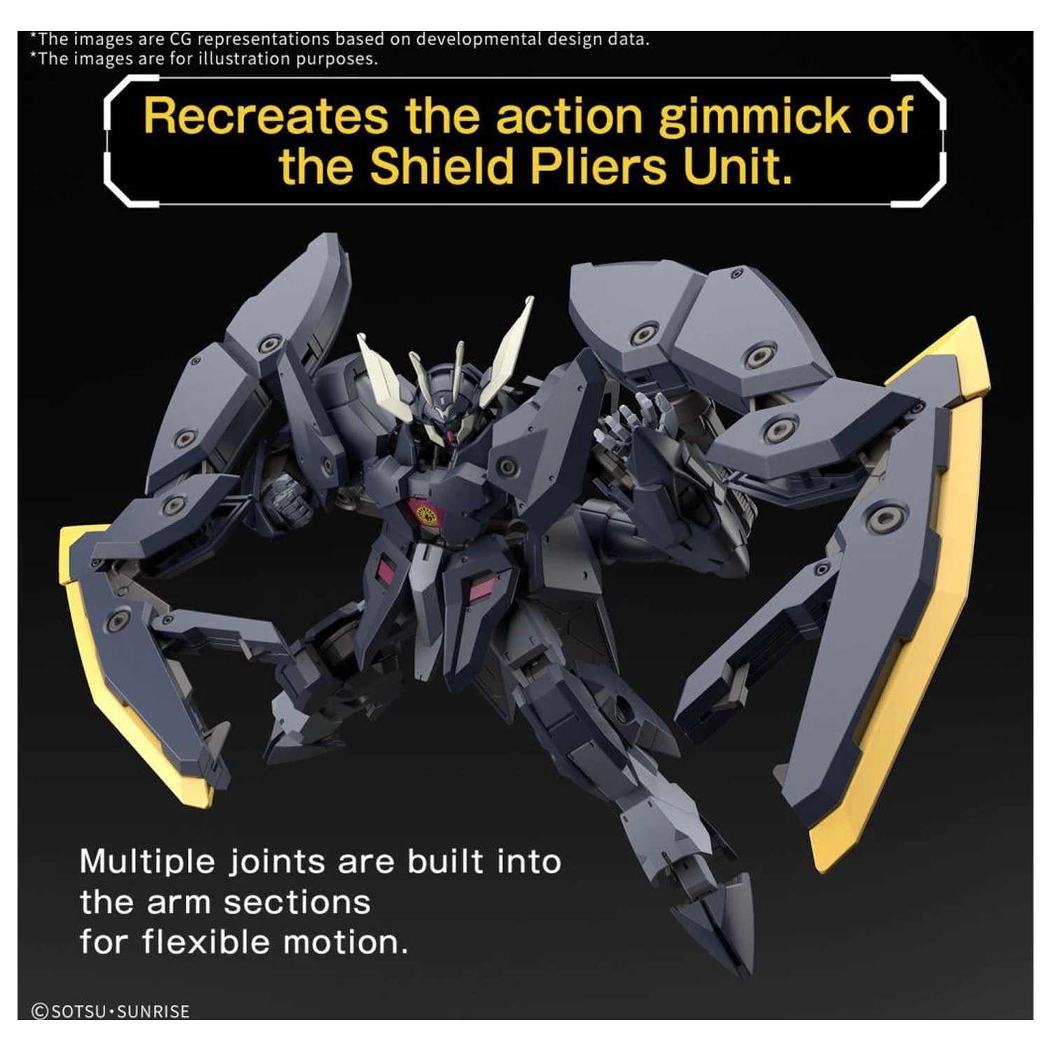GUNDAM HG 1/144 Gundam Zagan Kit model poza produsului