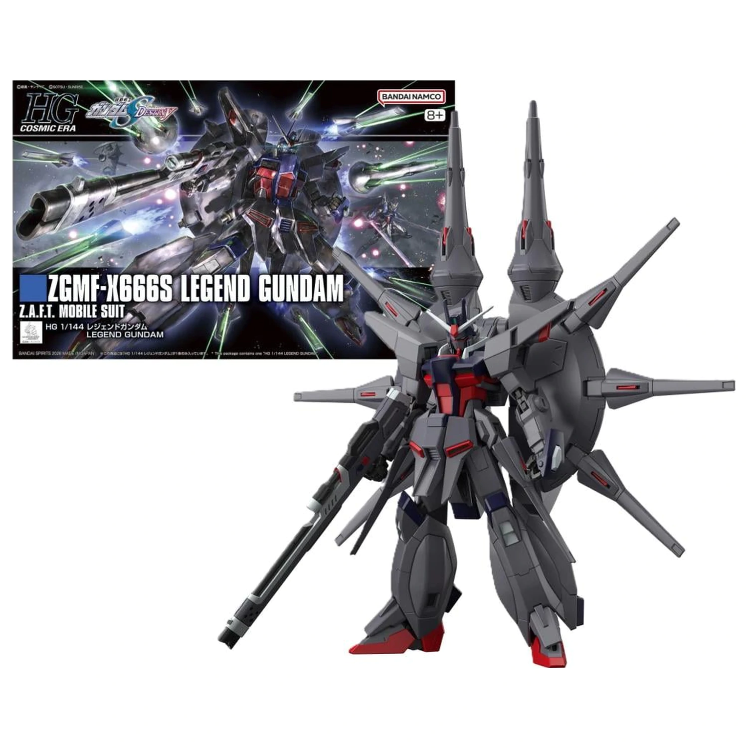 Gundam HG 1/144 Legend Gundam Kit de Model poza produsului