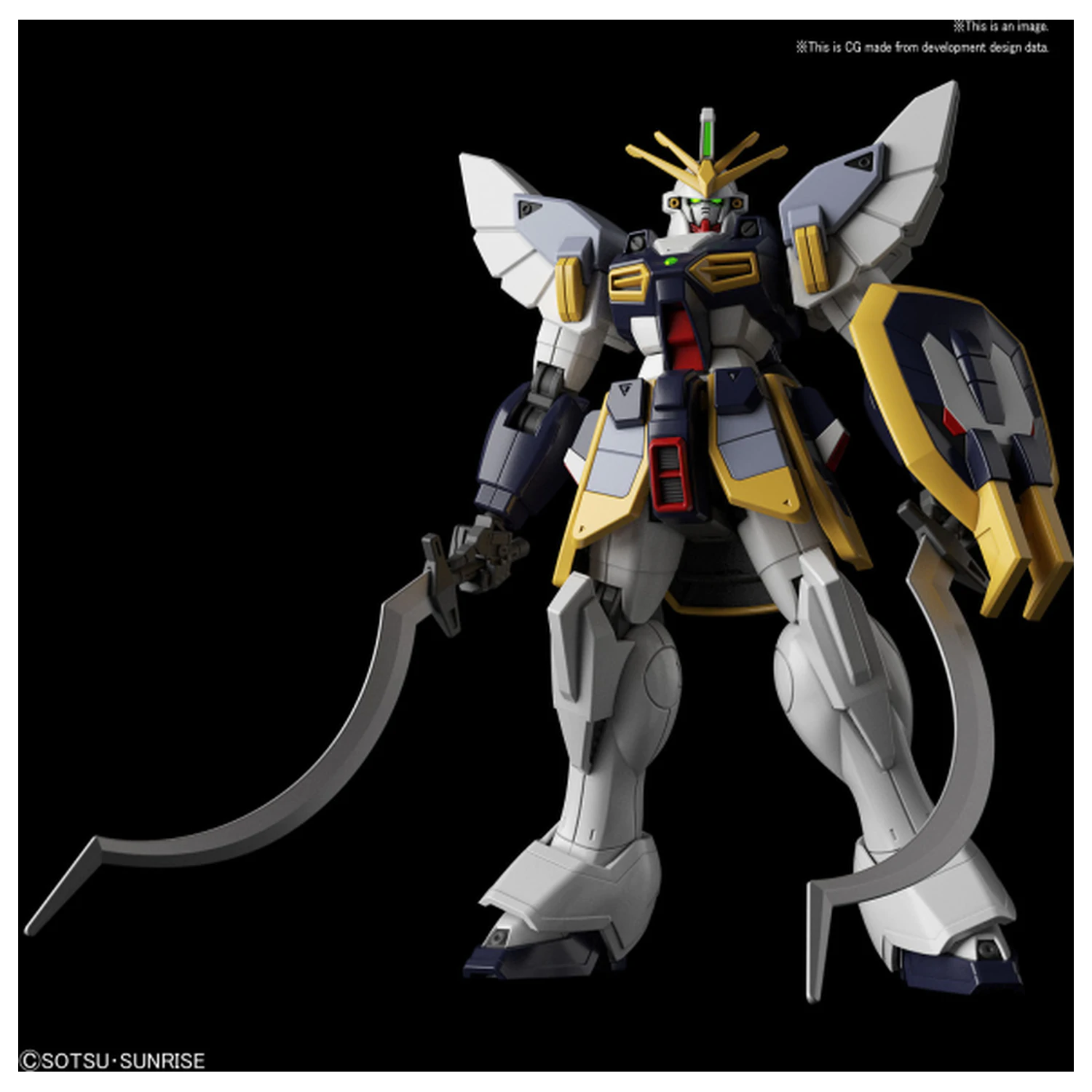 GUNDAM HG 1/144 XXXG-01SR Gundam Sandrock & Breaker MPCS Kit Model poza produsului