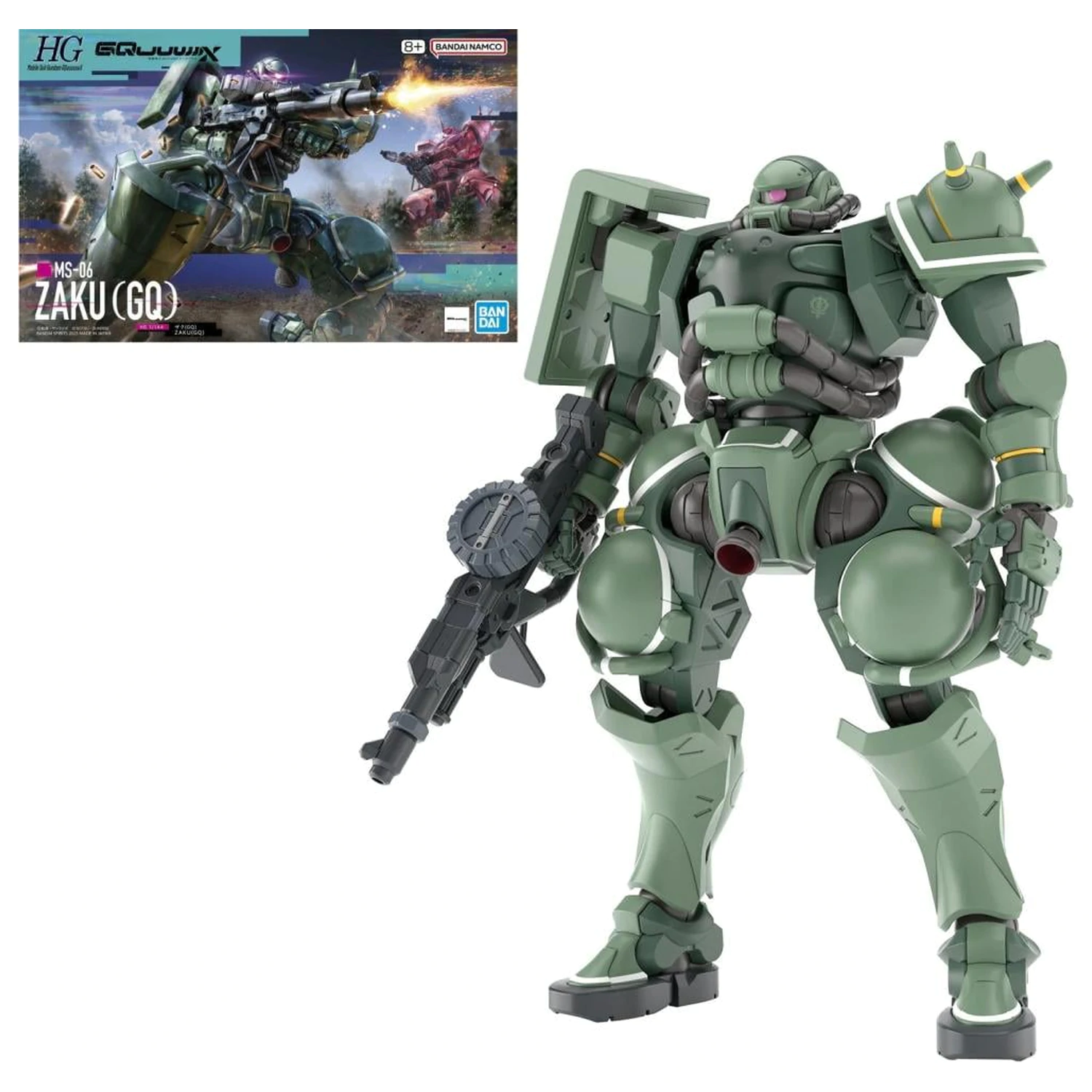 GUNDAM HG Kit de model 1/144 Zaku (GQ) poza produsului