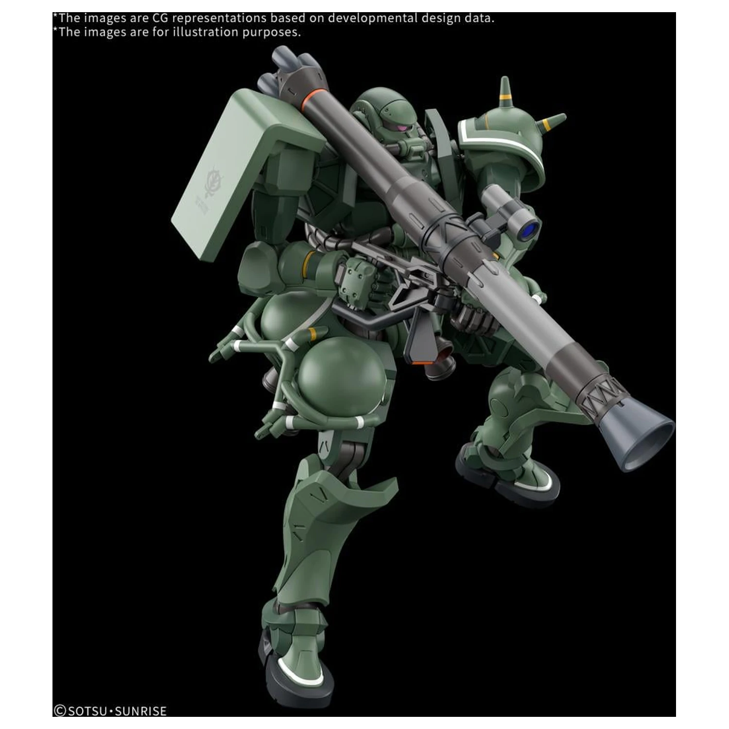GUNDAM HG Kit de model 1/144 Zaku (GQ) poza produsului