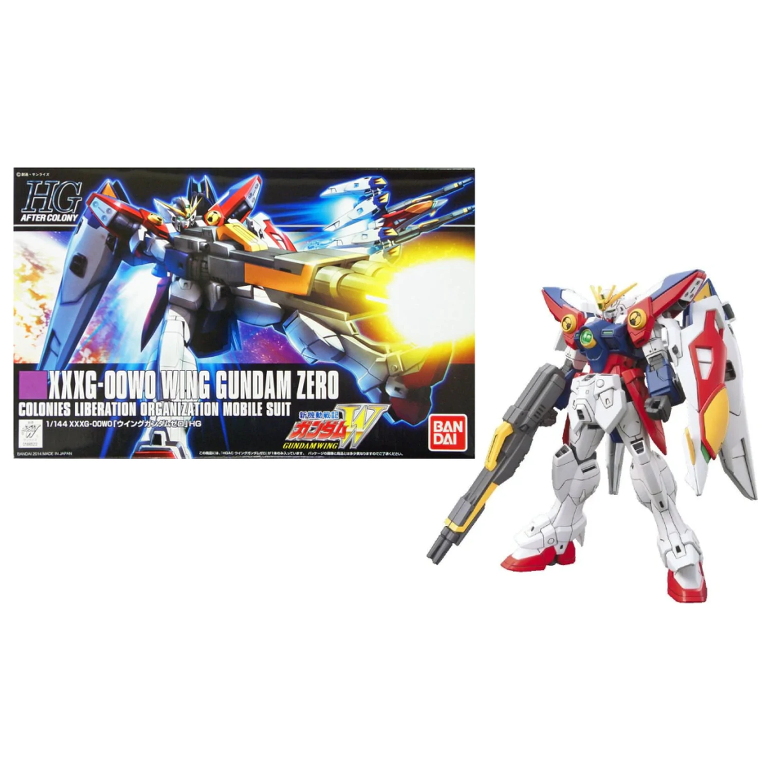 GUNDAM HGAC Wing Gundam Zero Kit model poza produsului