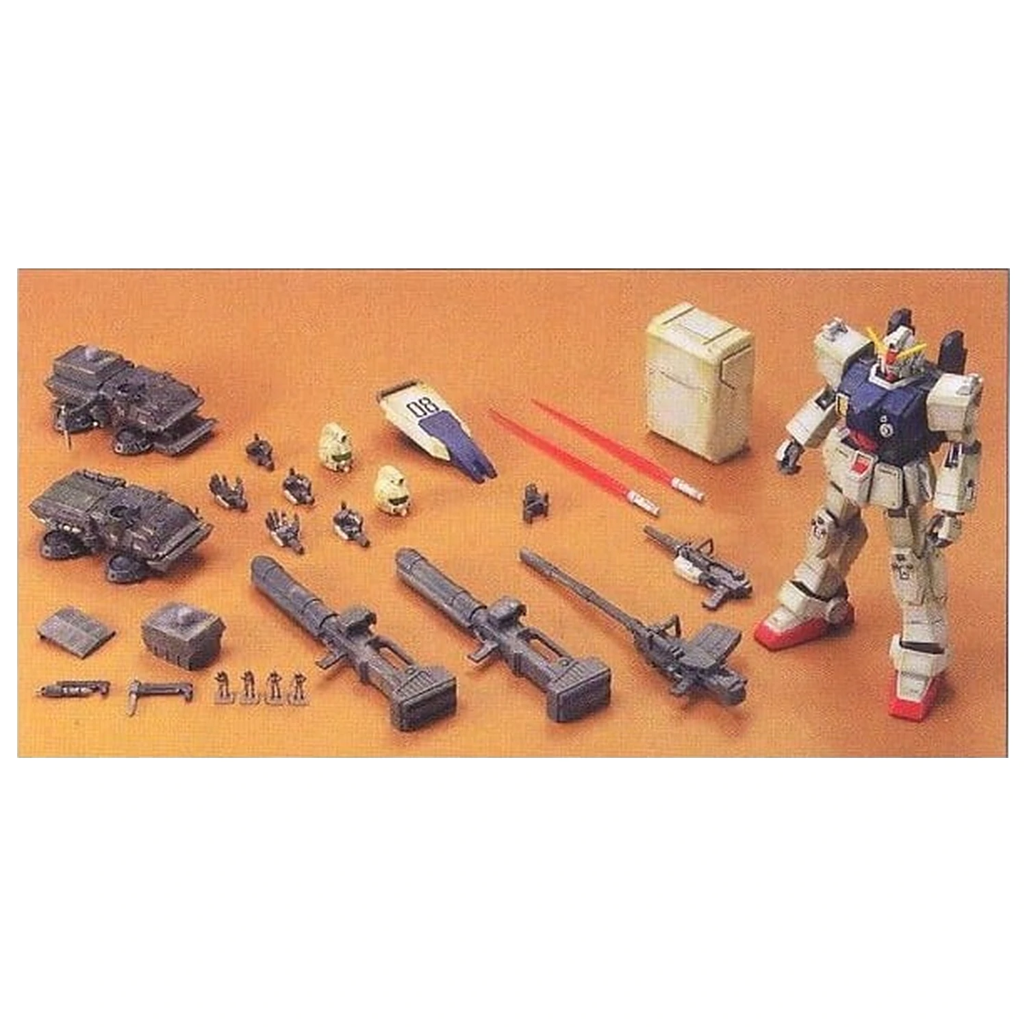 Gundam HGUC 1/144 RX-79(G) Gundam The Ground War Set poza produsului