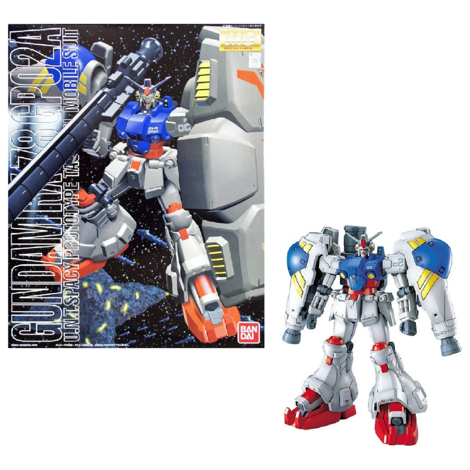 GUNDAM Kit model Master Grade Gundam GP-02A 18cm poza produsului