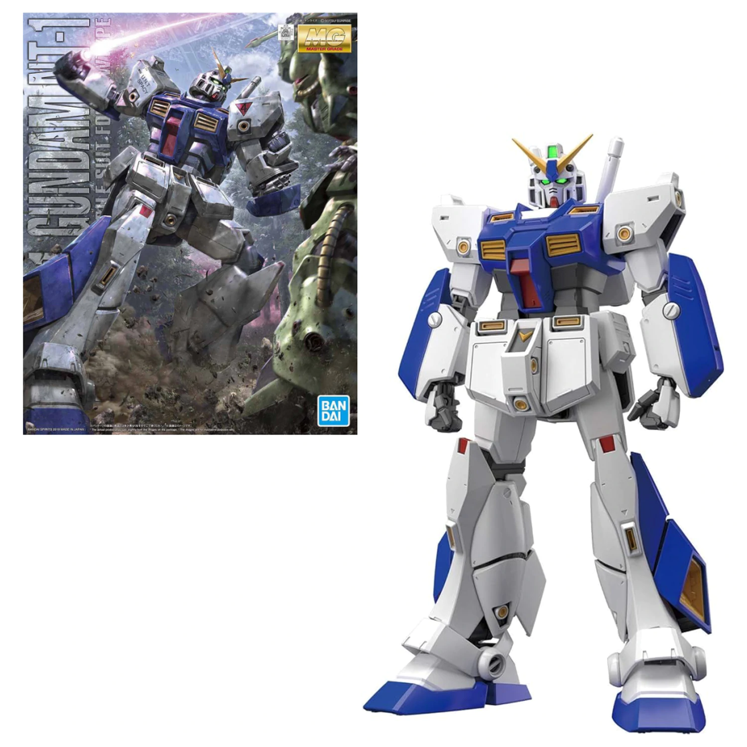 Gundam MG 1/100 Gundam NT-1 Ver.2.0 Set model 18 cm poza produsului