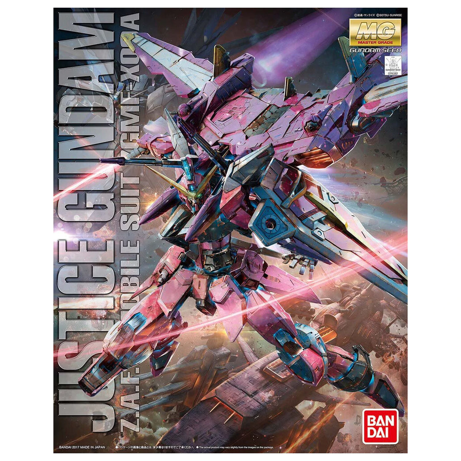 Model Kit MG 1/100 Justice Gundam poza produsului