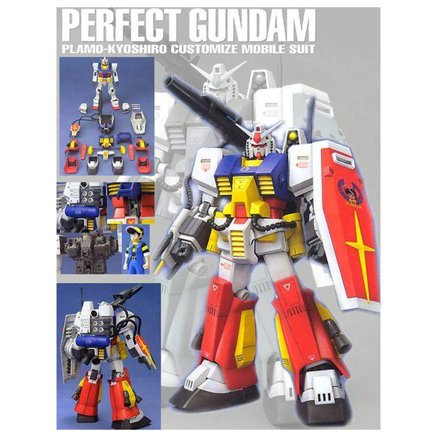 Gundam MG 1/100 Perfect Gundam Kit Model poza produsului