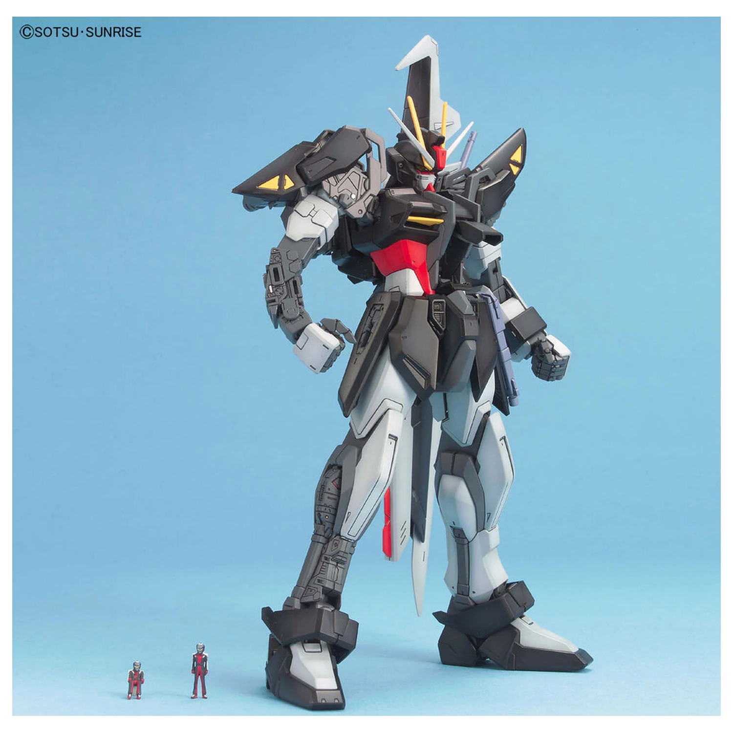 Set de model MG 1/100 Strike Noir Gundam poza produsului