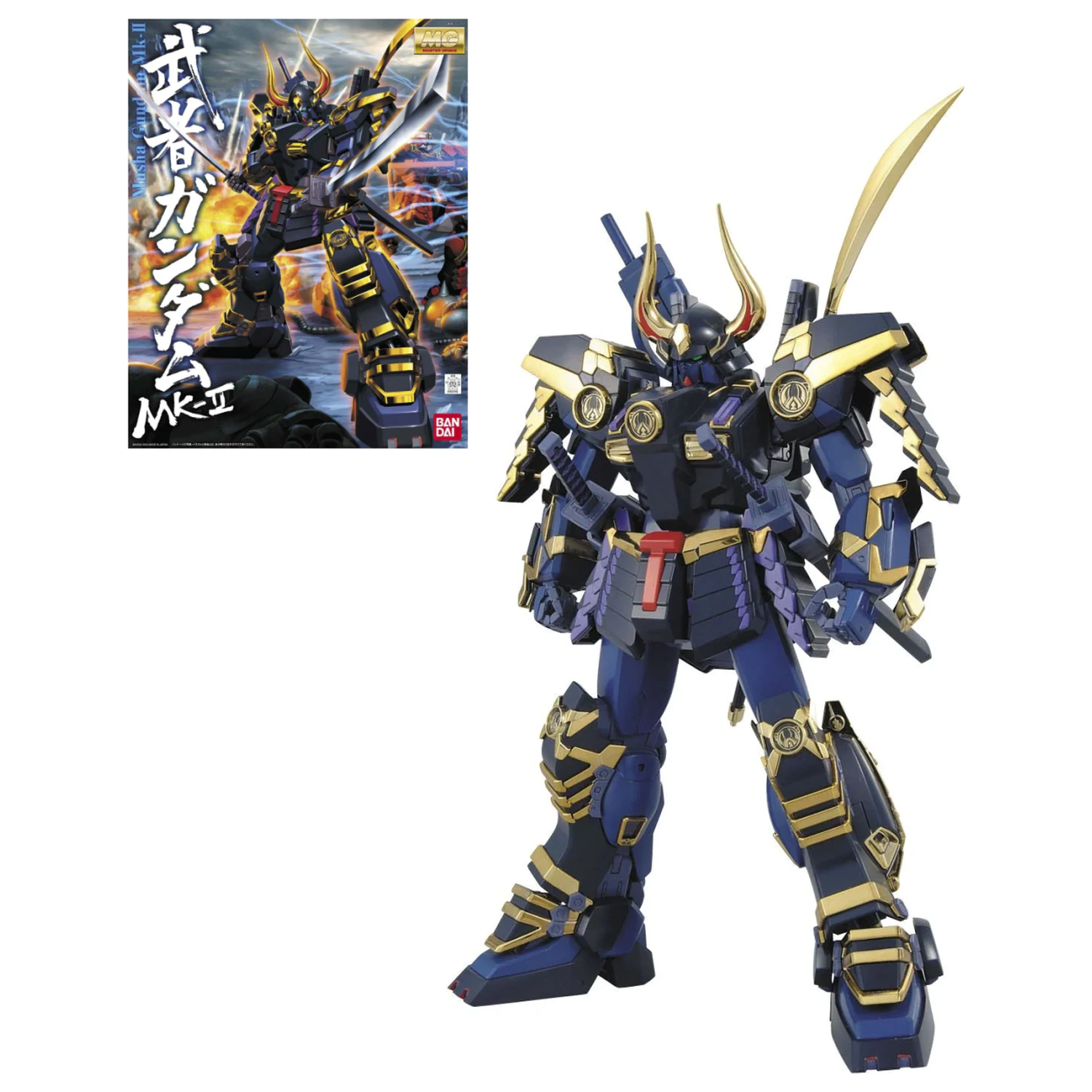 Gundam Model Kit Master Grade Musha Gundam MK-II 18 cm poza produsului