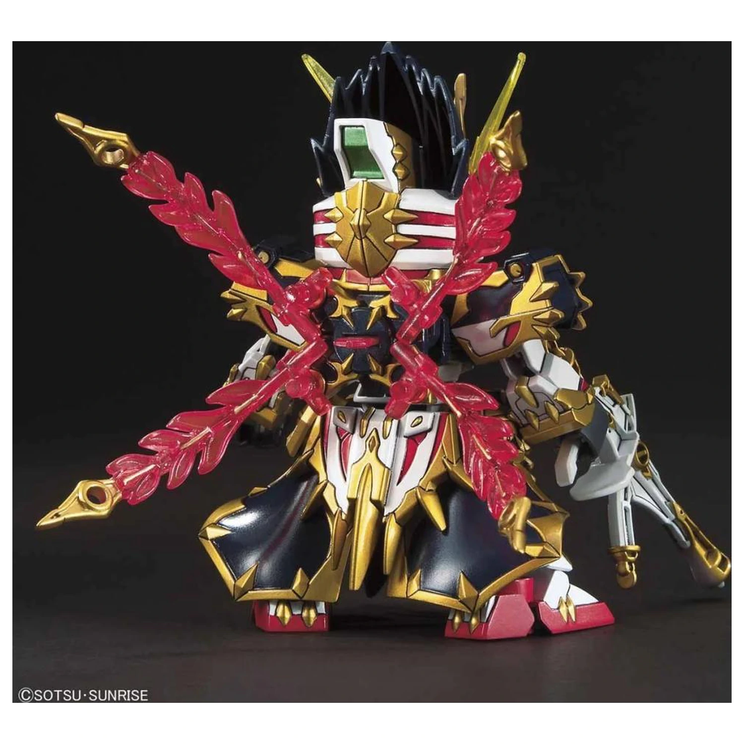 Gundam Model Kit SD Sangoku Sokets Gan Ning Crossbone G poza produsului