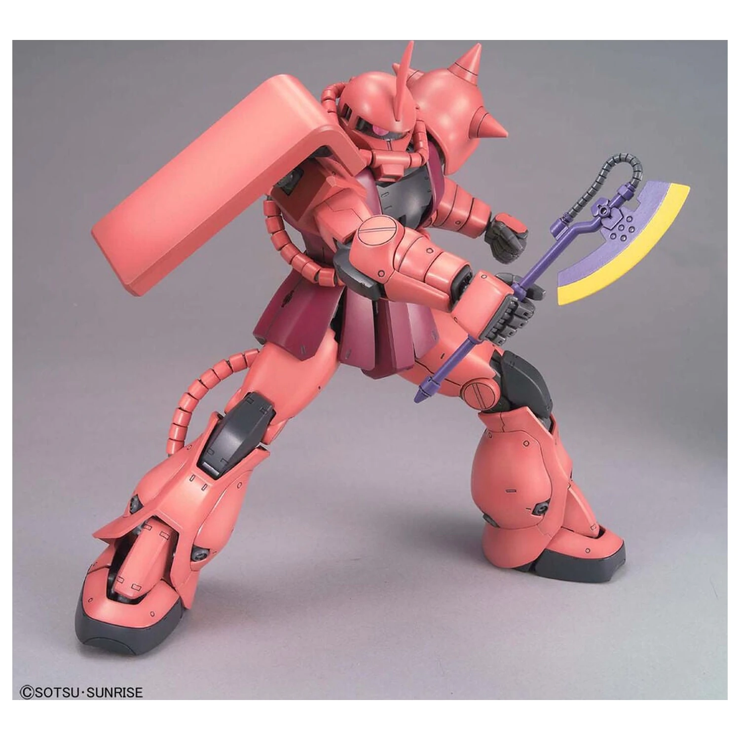 Gundam MS-06S Zaku II Char Aznable Custom Ver. 2.0 Mobile Suit Kit model MG 1/100 poza produsului
