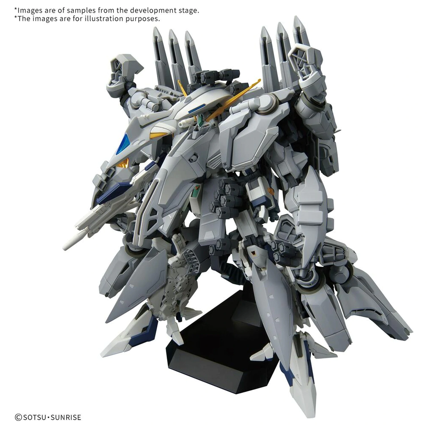 Gundam MSG: Hathaway: The Sorcery of Nymph Circe HG 1/144 set de model Alyzeus 25 cm poza produsului