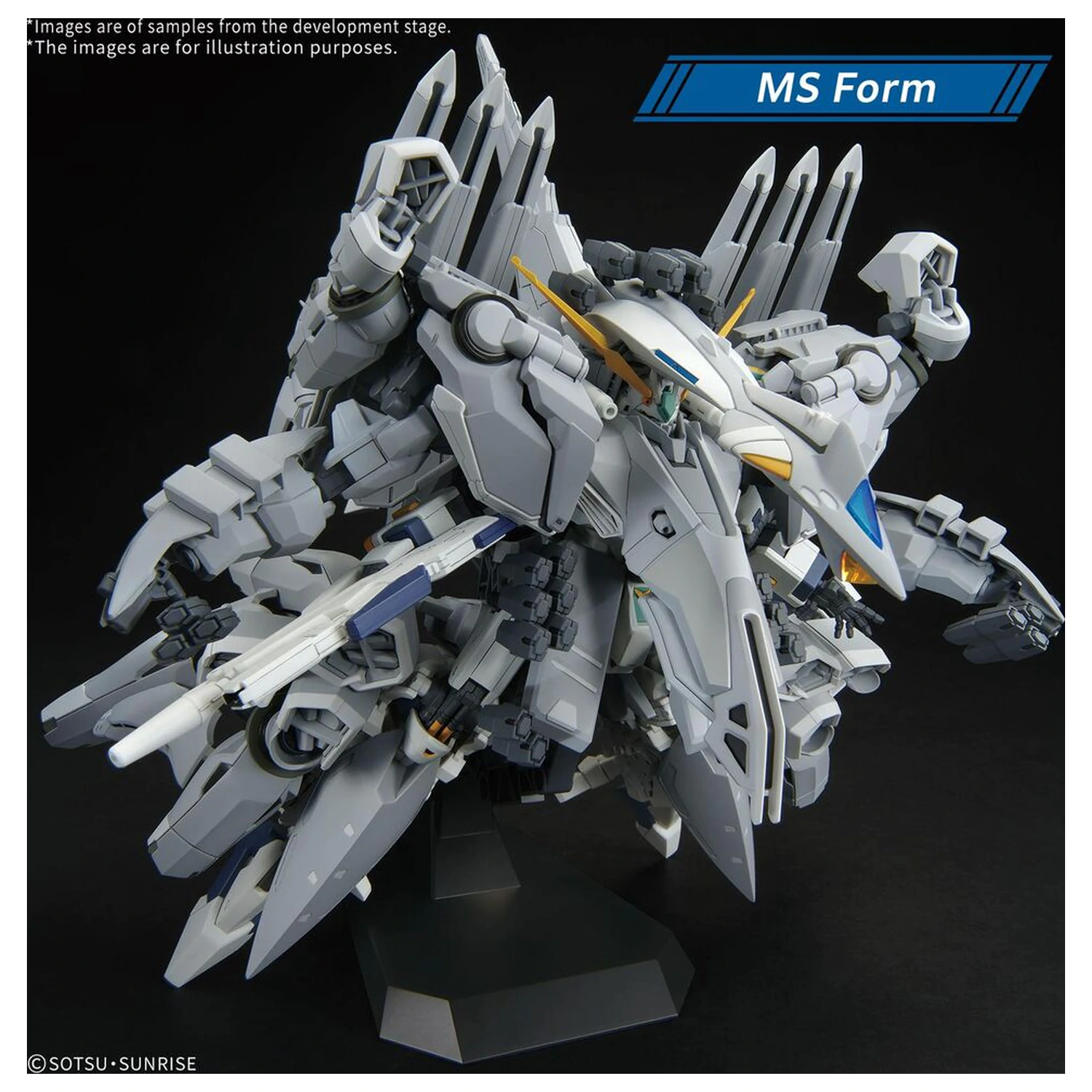 Gundam MSG: Hathaway: The Sorcery of Nymph Circe HG 1/144 set de model Alyzeus 25 cm poza produsului