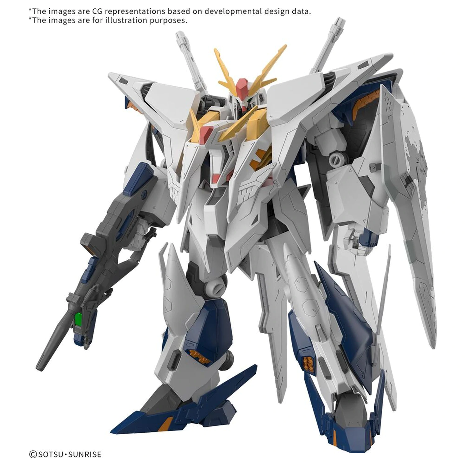 Gundam MSG: Hathaway: The Sorcery of Nymph Circe HG 1/144 XI Gundam Hathaway Nymph model kit poza produsului