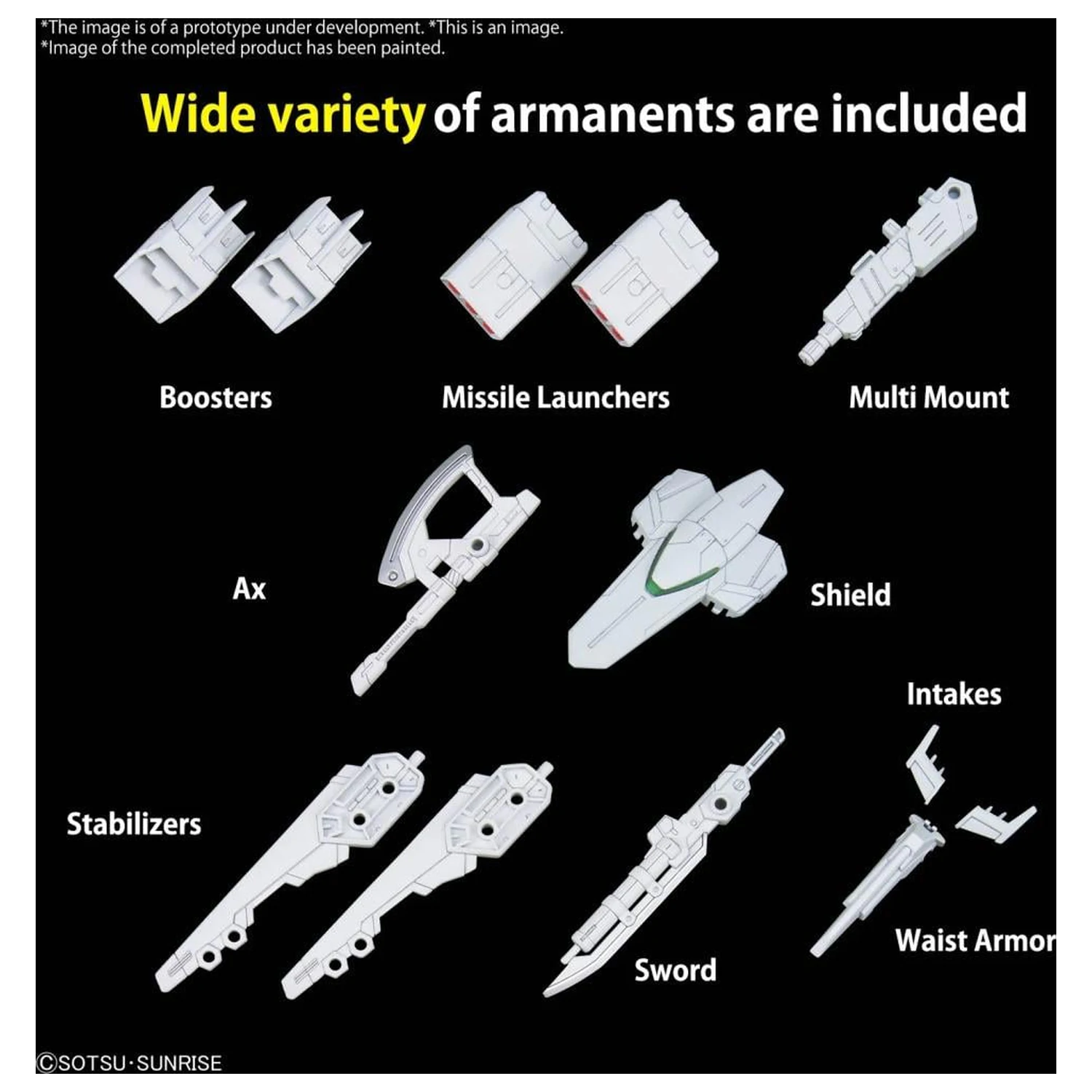 GUNDAM Set de Piese Opționale Gunpla 13 (Gunpla Battle Arm Arms) Kit Model poza produsului