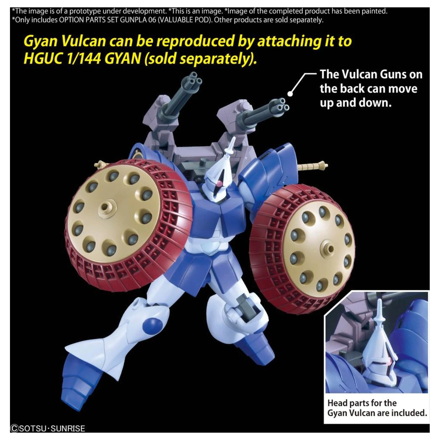 Gundam Option Parts Set Gunpla 06 (Valuable Pod) Kit model poza produsului