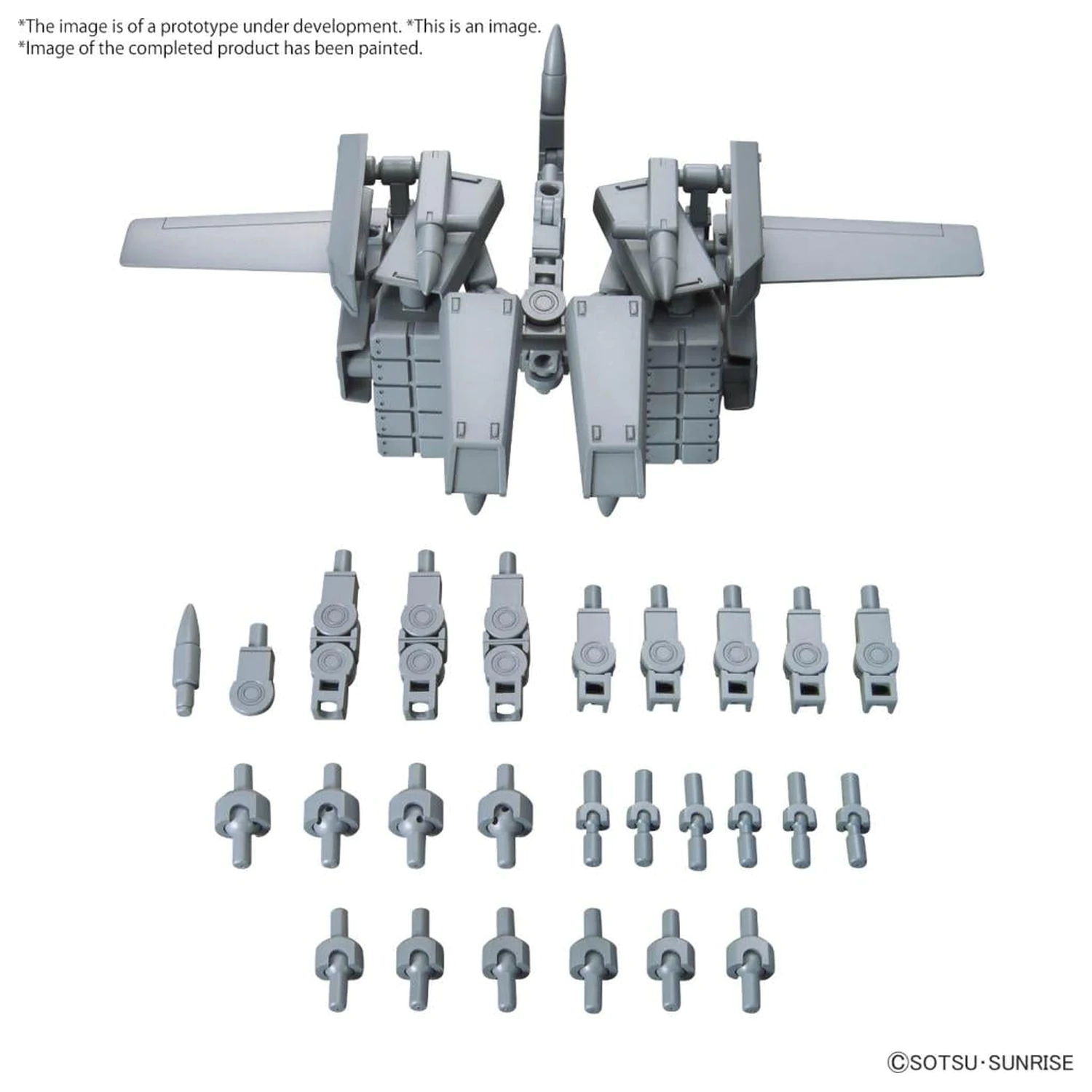 GUNDAM Set piese optiune Gunpla 08 (Ballden Arm Arms) Kit de model poza produsului