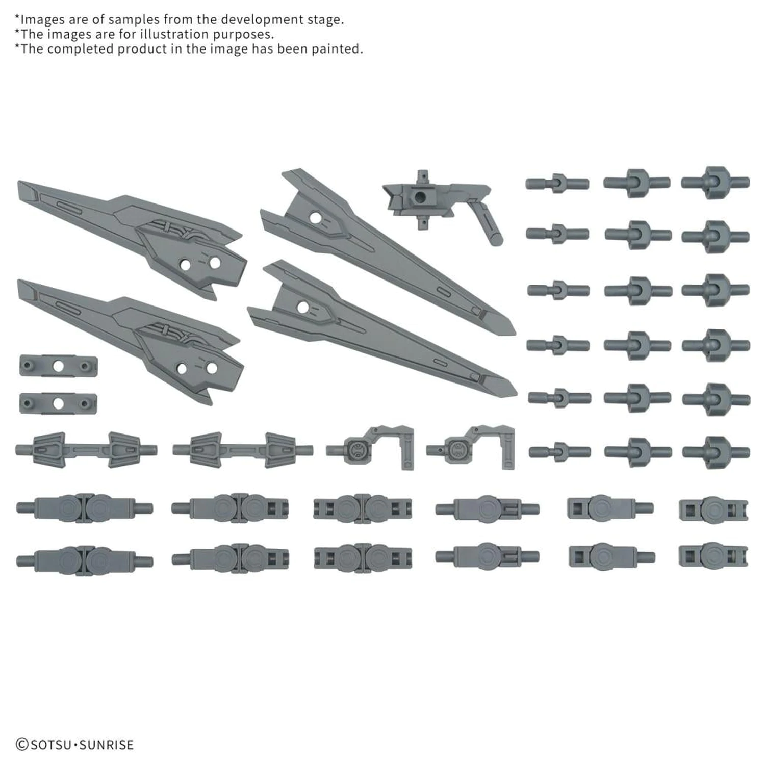 Gundam Option Parts Set Gunpla 17 (Binder Gun) Kit model poza produsului