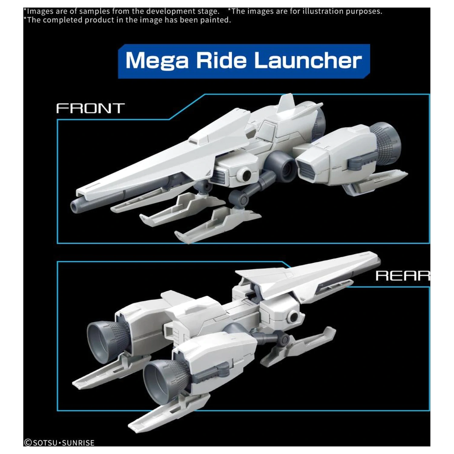 Gundam Option Parts Set Gunpla 20 (Ride-on Set) Kit de model poza produsului
