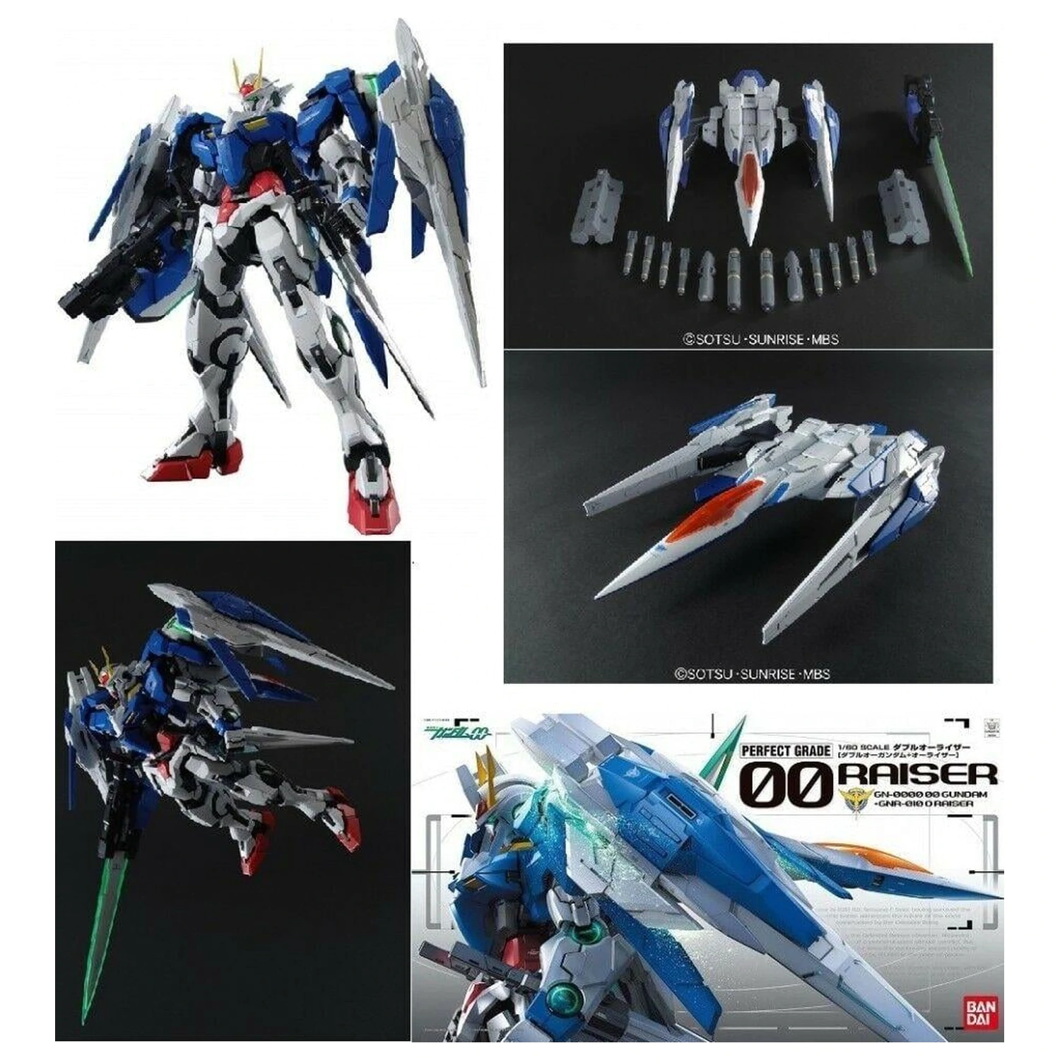 Gundam PG 1/60 Perfect Grade OO-Raiser Kit Model poza produsului