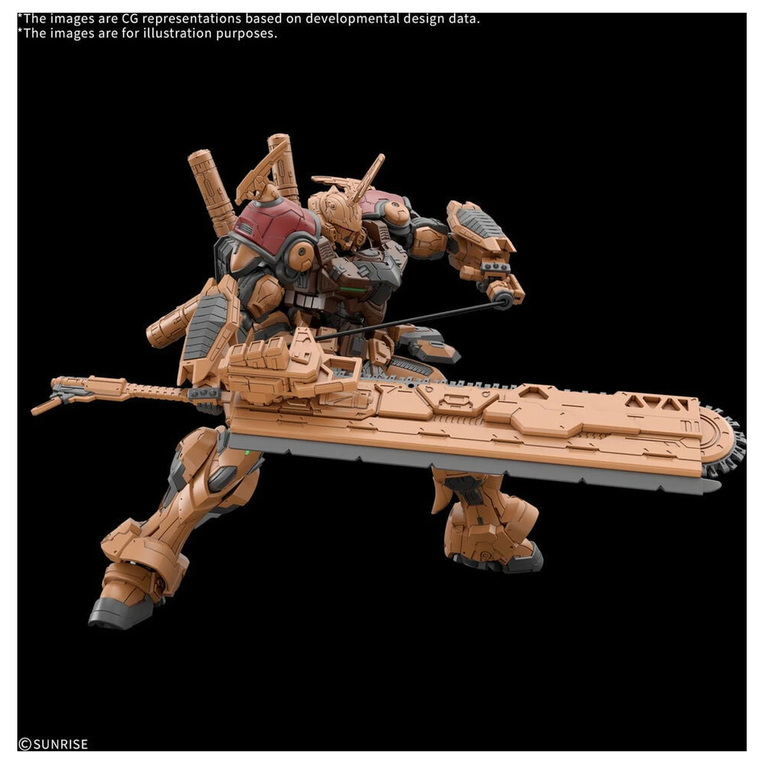 Kit model figurina Gundam Rogue Orbit BMP4 6 Bau Bahlam HG scara 1/144 poza produsului